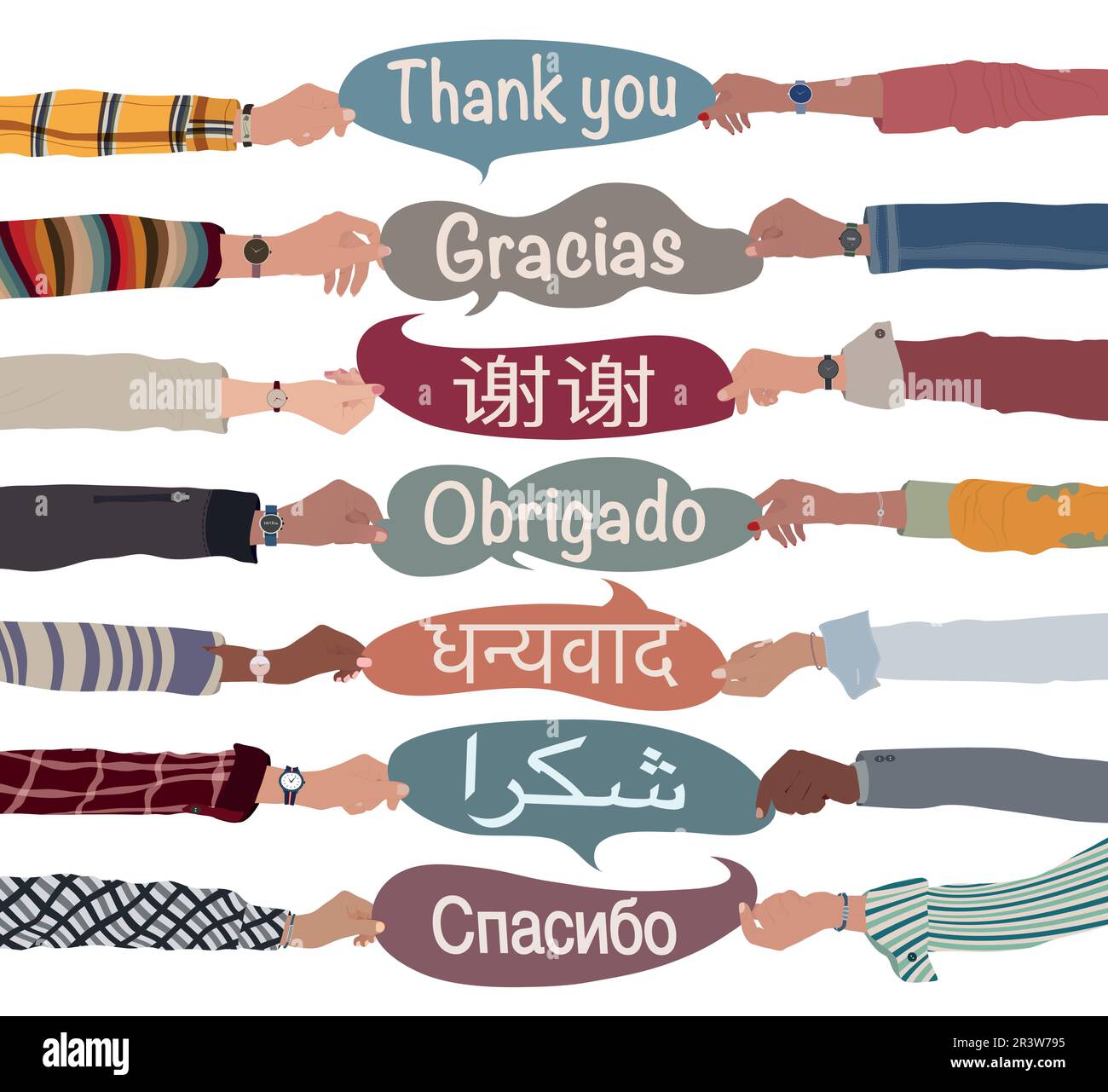 Multilingual languages Stock Vector Images - Alamy