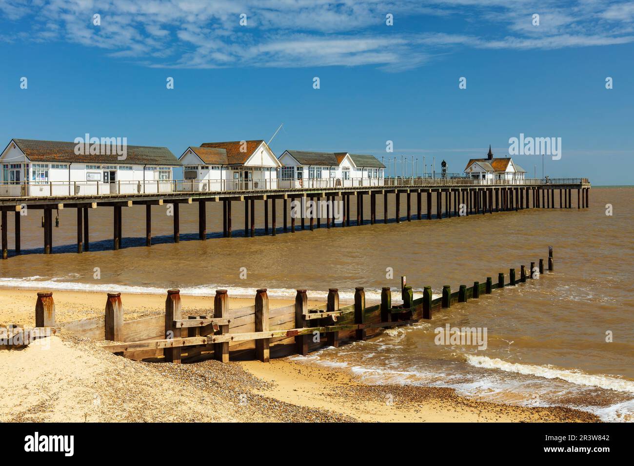 Southwold Pier, Suffolk Stock Photo Alamy