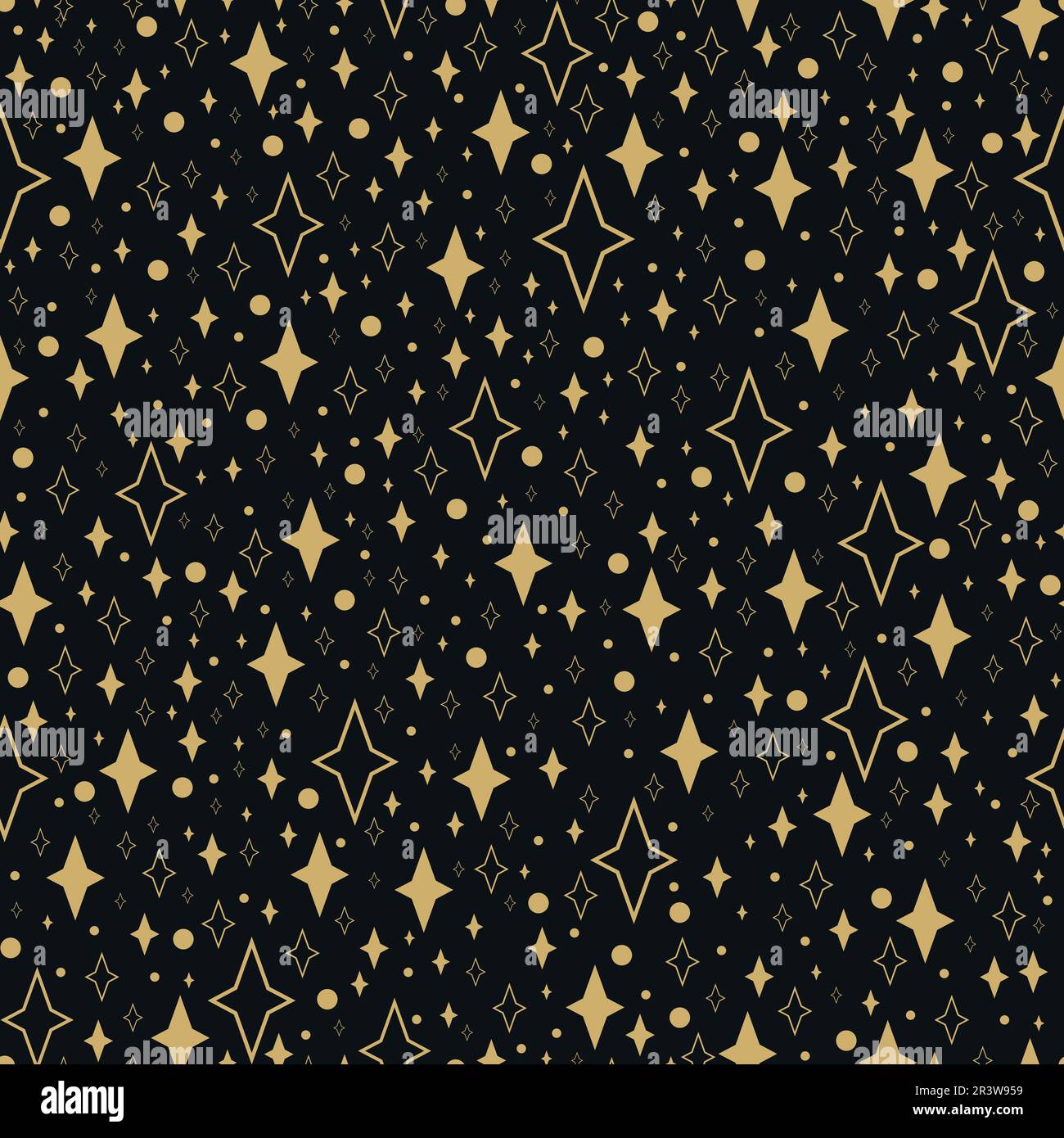 Star shape seamless pattern Stock Vector Images - Alamy