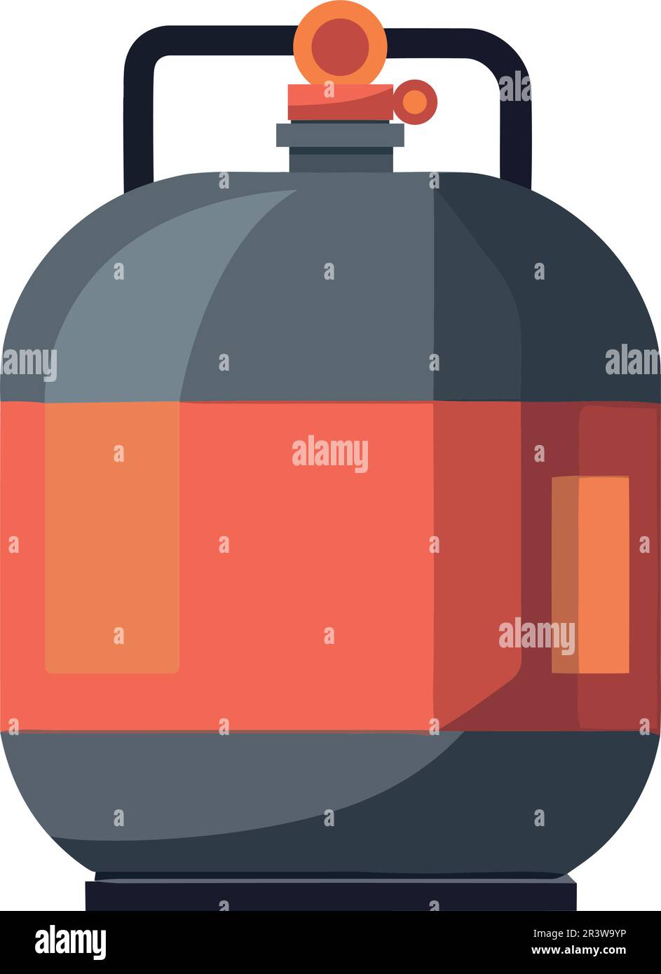 Old metal canister holds gallon of gasoline Stock Vector Image & Art