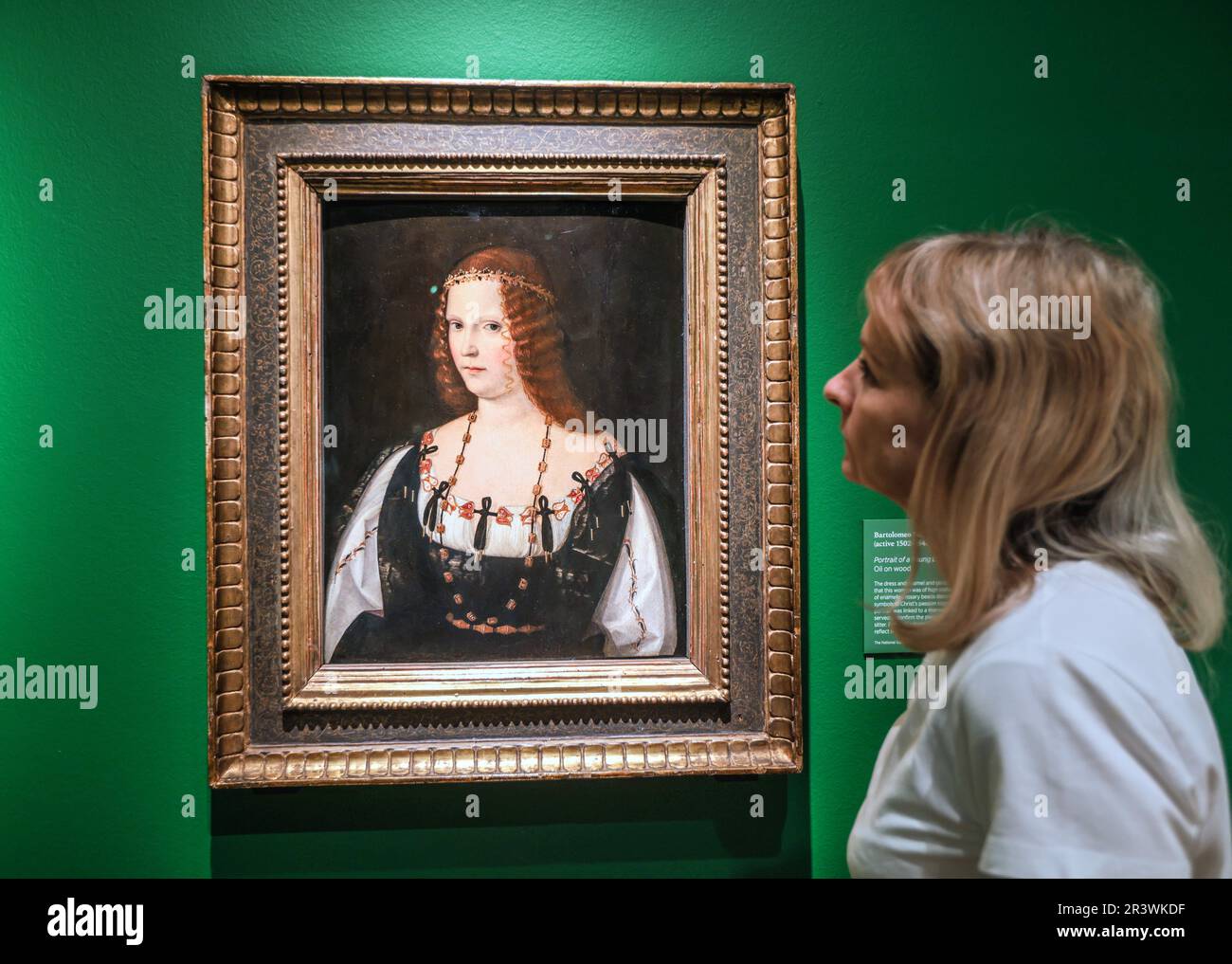 Bath, Somerset, UK. 25th May, 2023. Bartolomeo Veneto Portrait of a ...