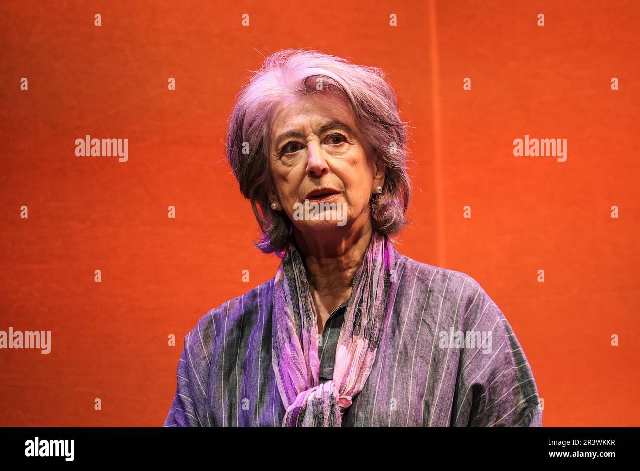 Dame Maureen Lipman takes part in a photocall for her one woman show 'Rose' at the Ambassador's Theatre in London Stock Photo