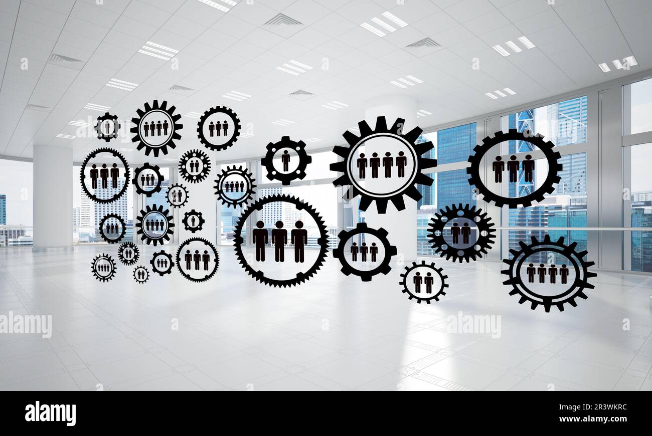 Connection Networking Innovation Networking and wireless connection as concept for effective modern ...