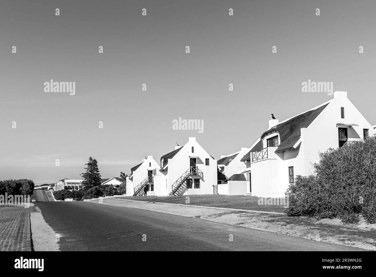 Arniston, South Africa - Sep 22, 2022: A street scene, with luxury ...