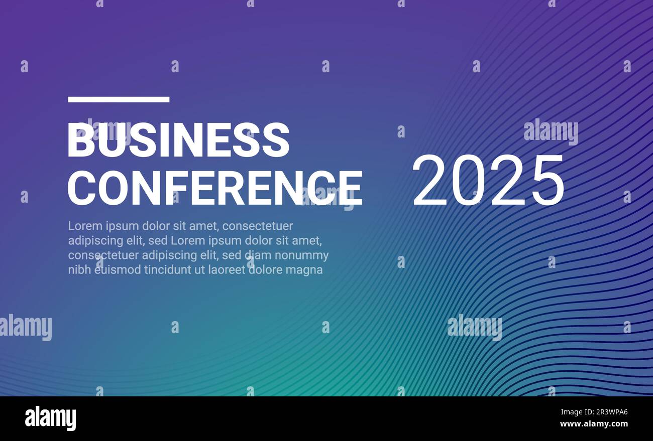 Abstract business conference design template science. Flyer poster Abstract business conference design template science. Flyer poster