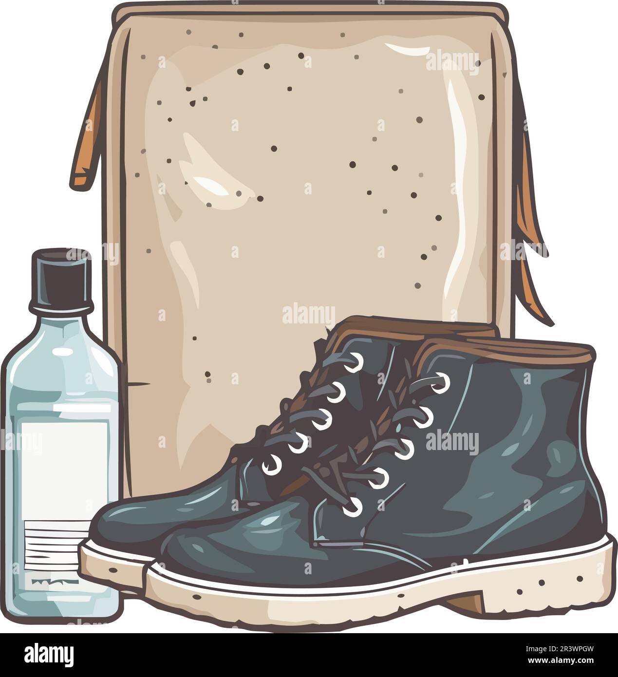Drink book winter Stock Vector Images - Alamy