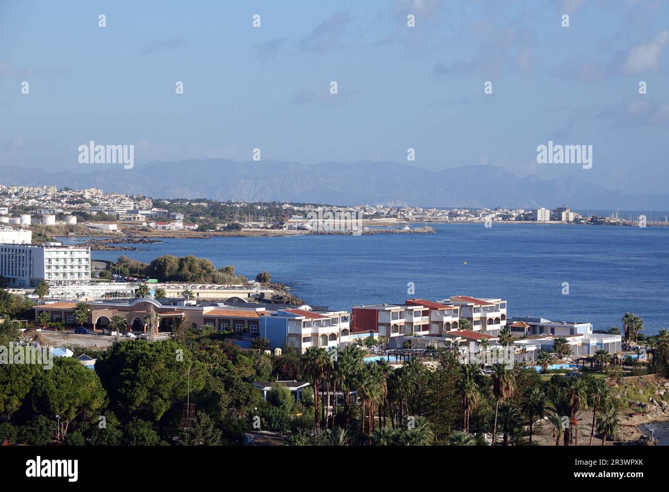 Paradial Rhodes Coast near Paralia on Rhodes Stock Photo - Alamy