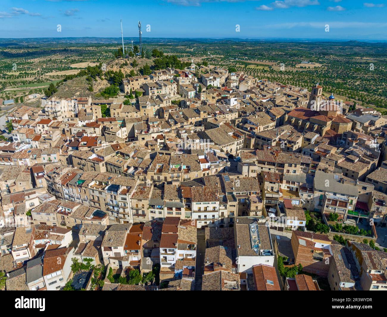 Calaceite Spain Map.pdf Calaceite spain hi-res stock photography and images - Alamy