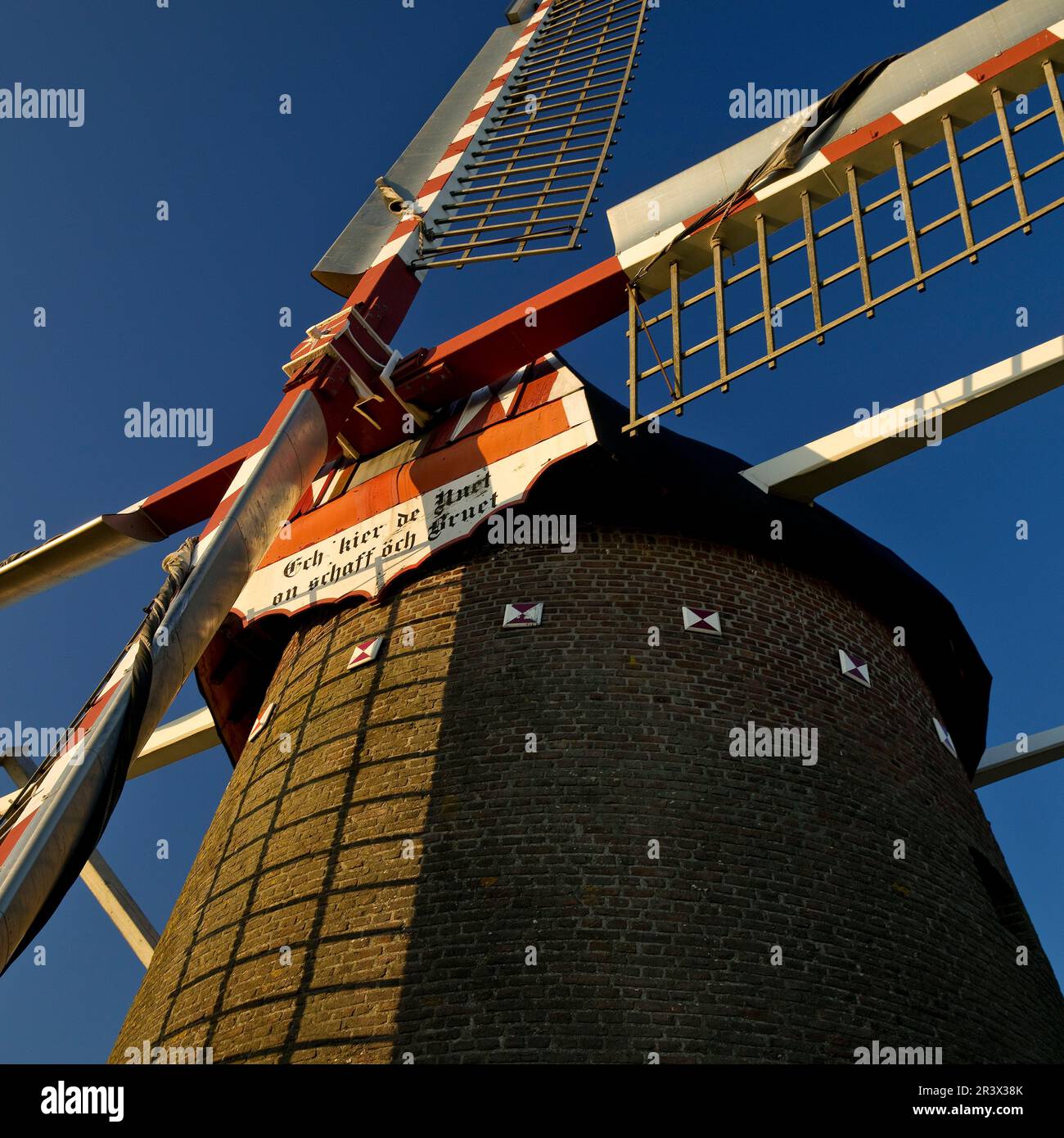 Waldfeuchter windmill, SelfkantMuehlenstrasse, Waldfeucht, Lower Rhine