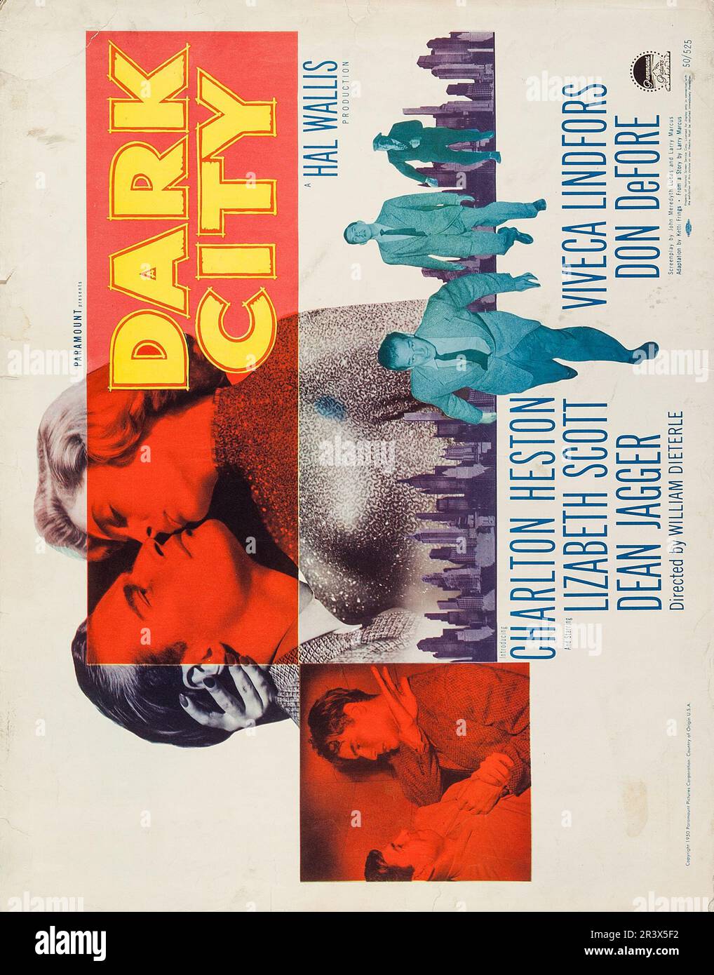 DARK CITY (1950), directed by WILLIAM DIETERLE. Credit: PARAMOUNT