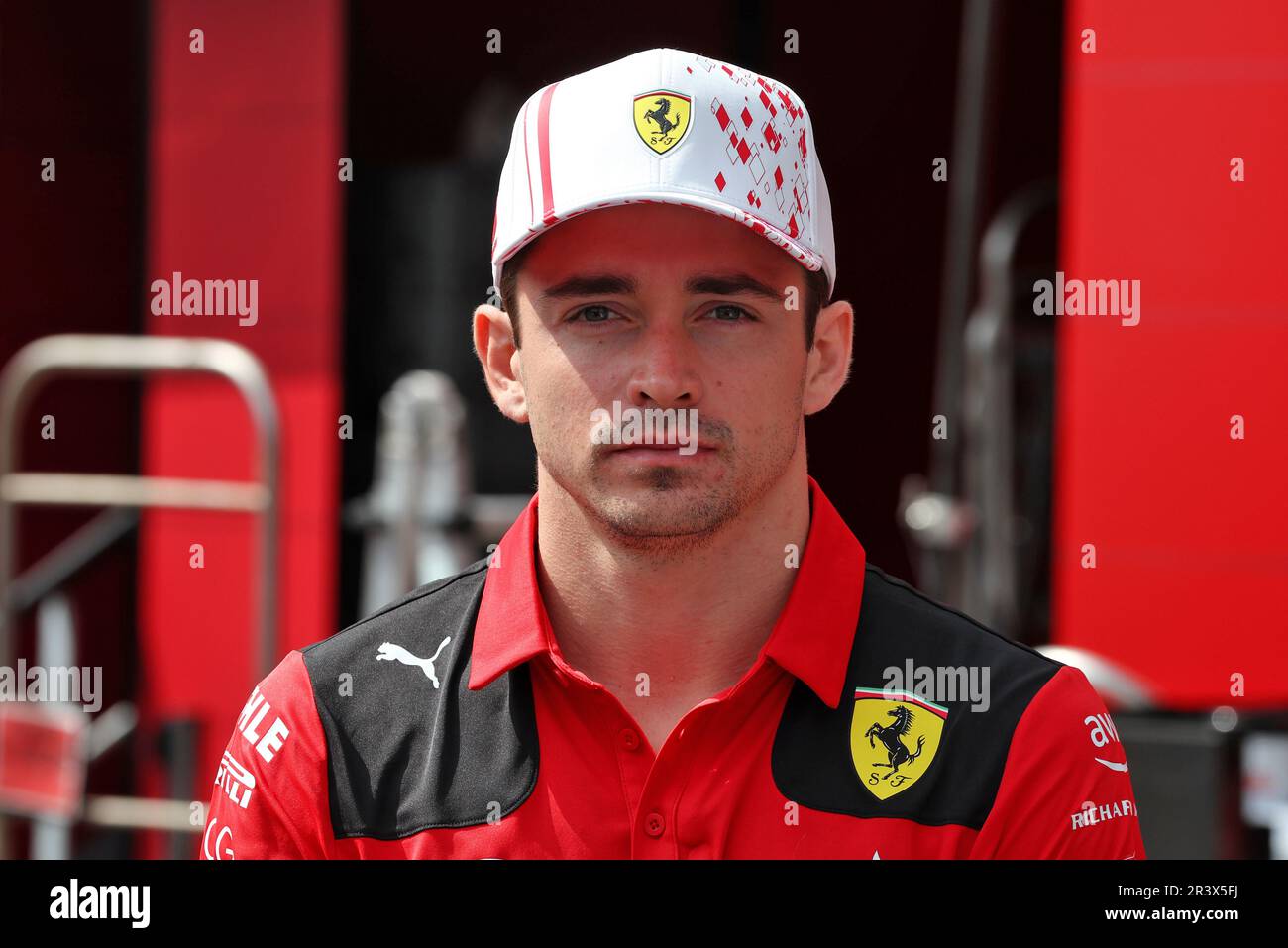 Monte Carlo, Monaco. 25th May, 2023. Charles Leclerc (MON) Ferrari ...