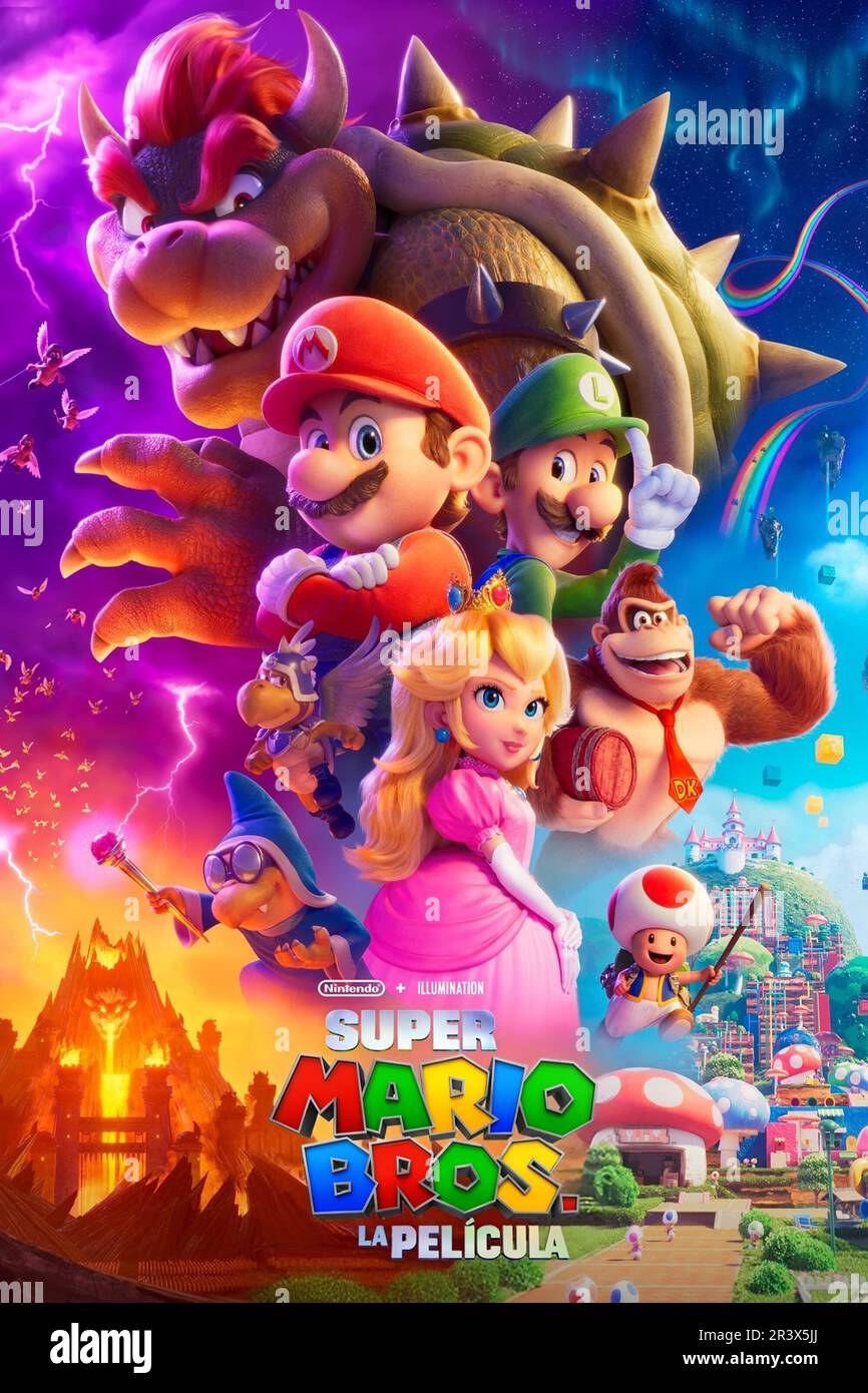 SUPER MARIO BROS: THE MOVIE (2023), directed by AARON HORVATH and MICHAEL JELENIC. Credit: Illumination Entertainment / Nintendo / Universal Pictures / Album Stock Photo