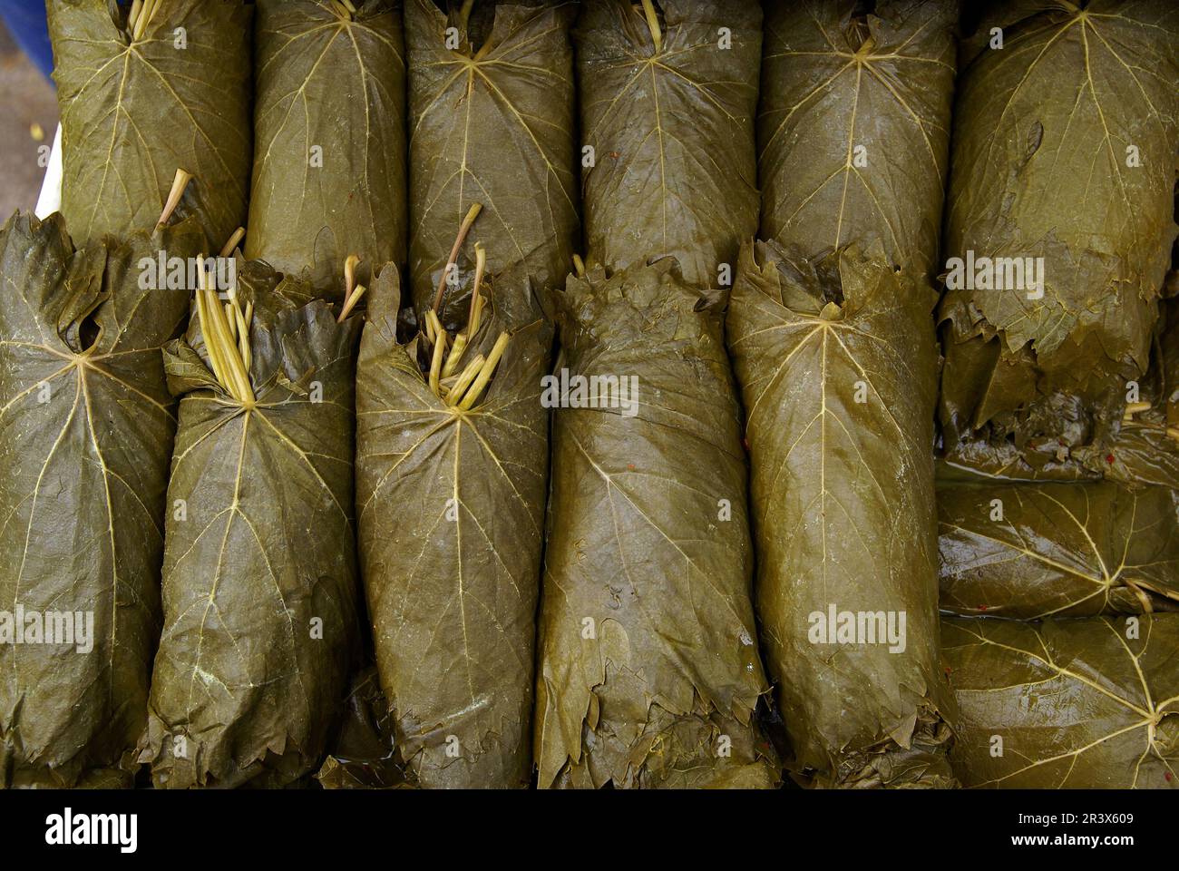 Hojas de parra rellenas hi-res stock photography and images - Alamy