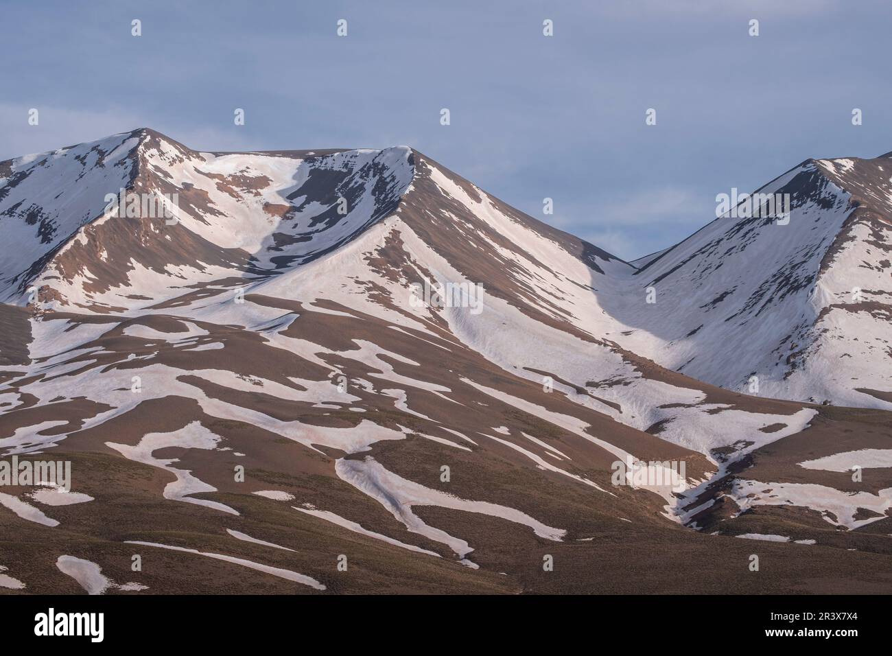 Iquandoul pass and west MGoun Stock Photo