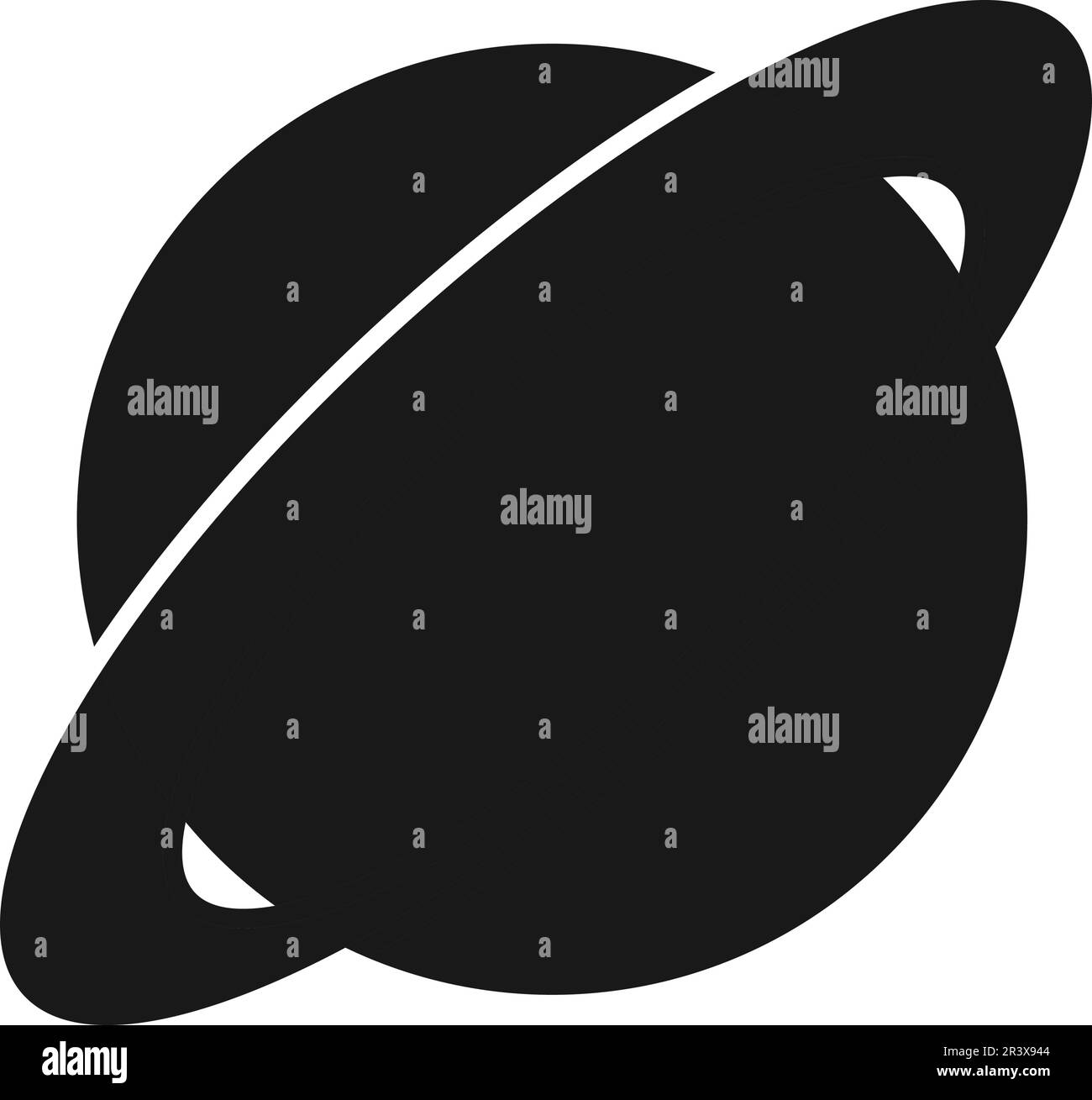 Planet orbit circular Black and White Stock Photos & Images - Alamy