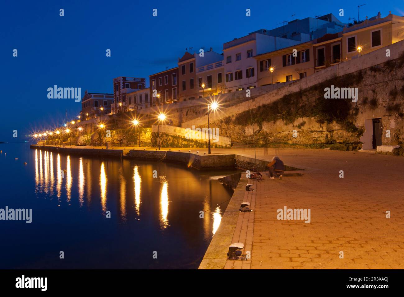Es Castell.Menorca.Balearic islands.Spain. Stock Photo