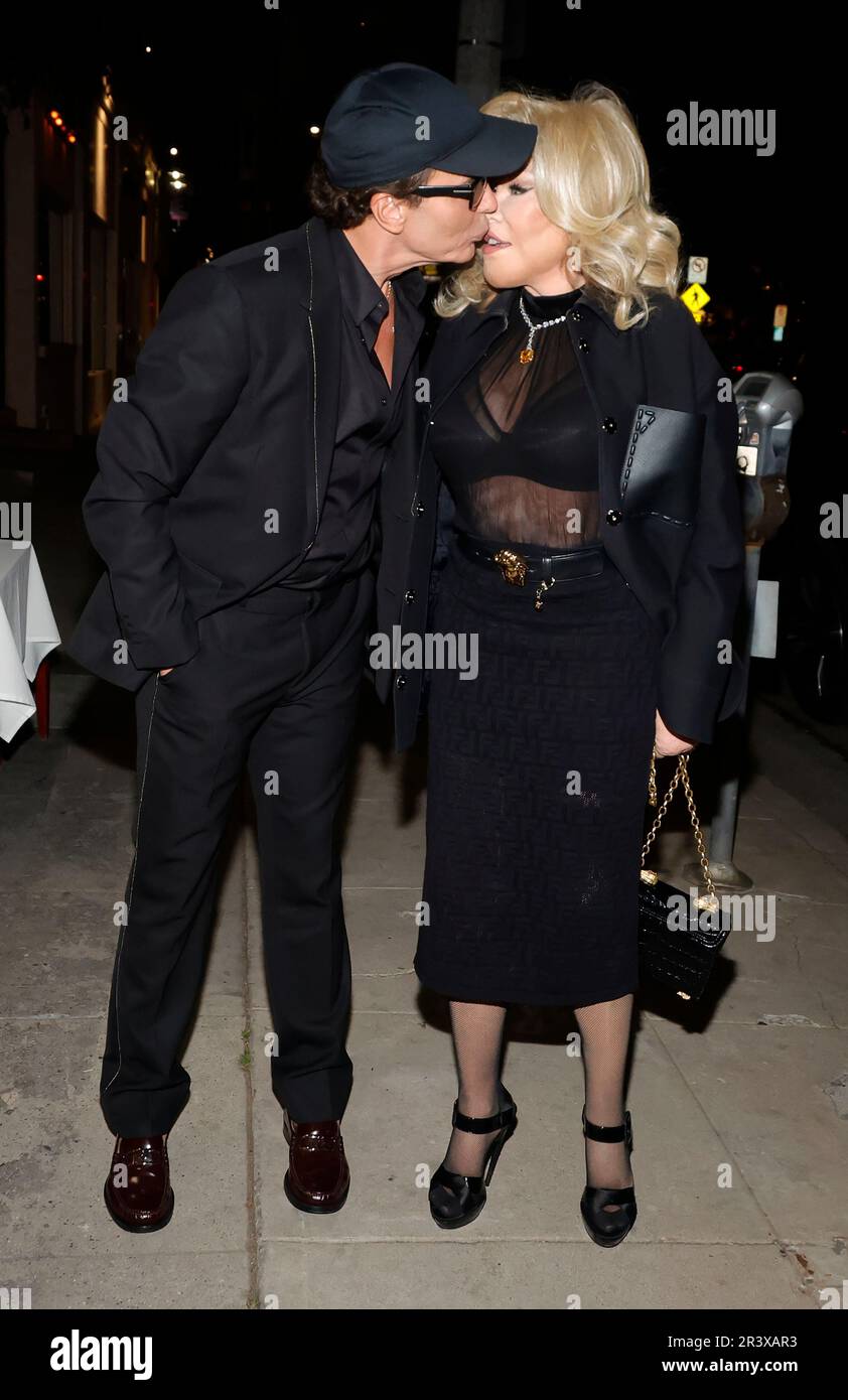 Los Angeles, Ca. 24th May, 2023. Jocelyn Wildenstein, Lloyd Klein at