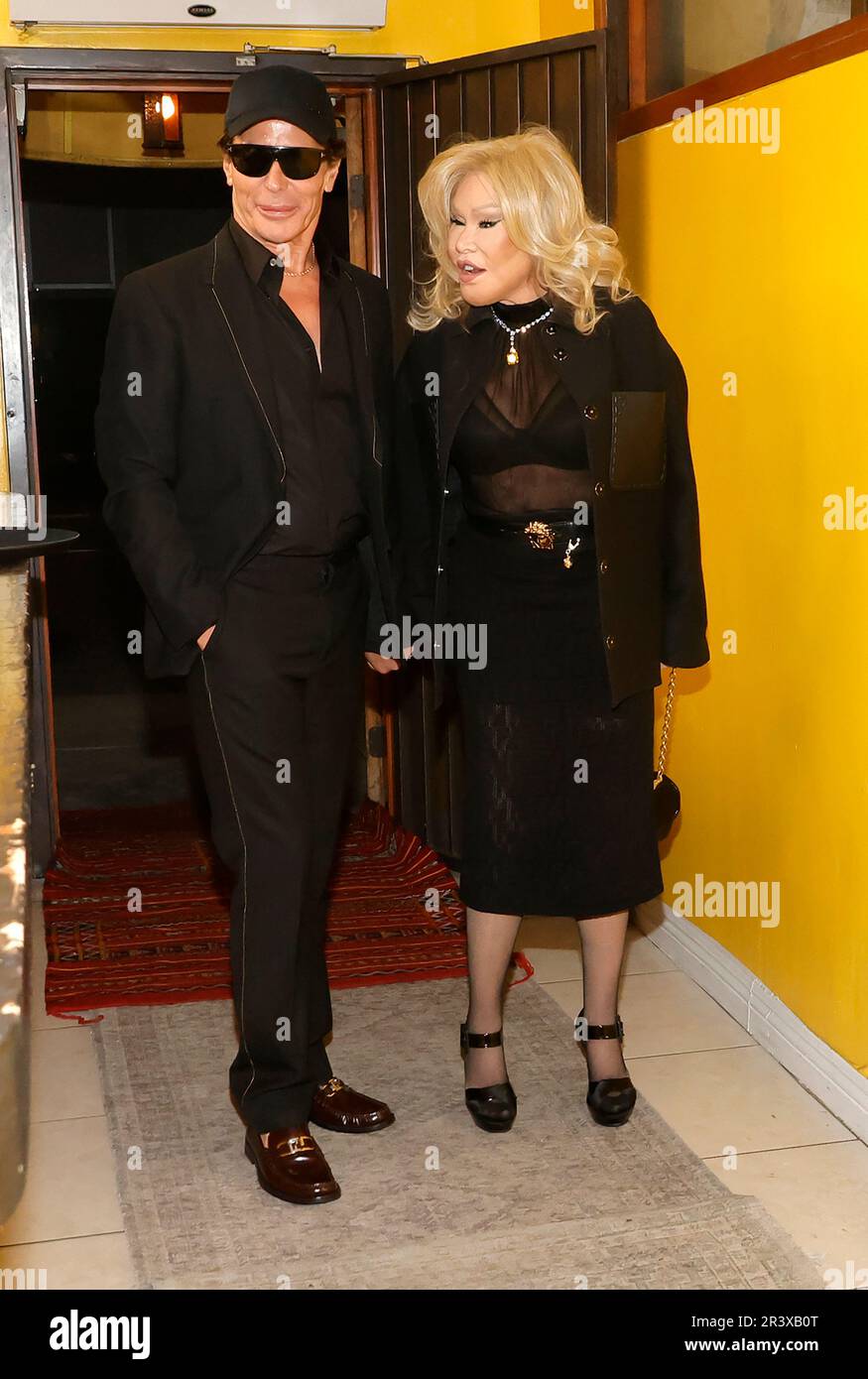 Los Angeles, Ca. 24th May, 2023. Jocelyn Wildenstein, Lloyd Klein at