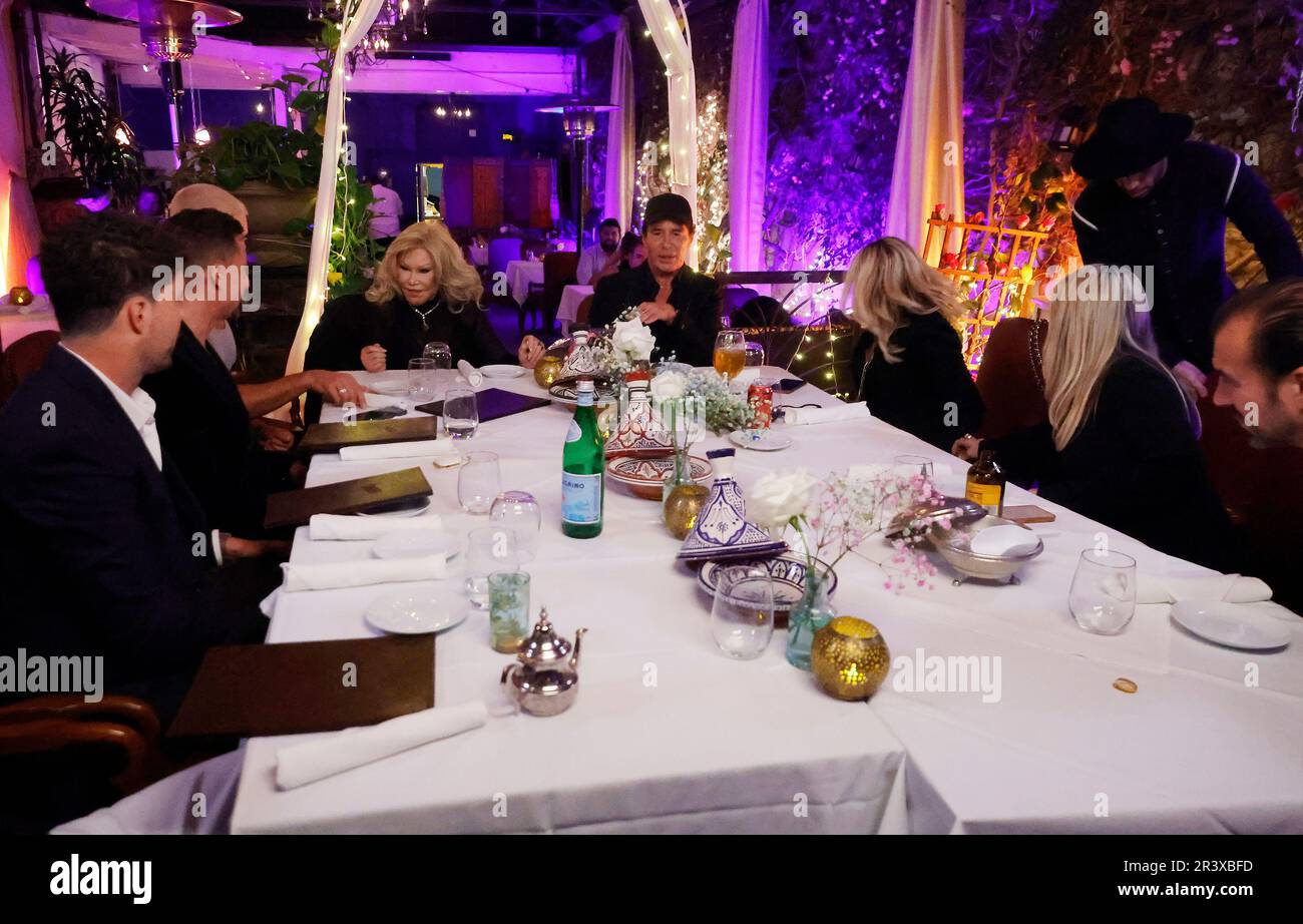 Los Angeles, Ca. 24th May, 2023. Jocelyn Wildenstein, Lloyd Klein