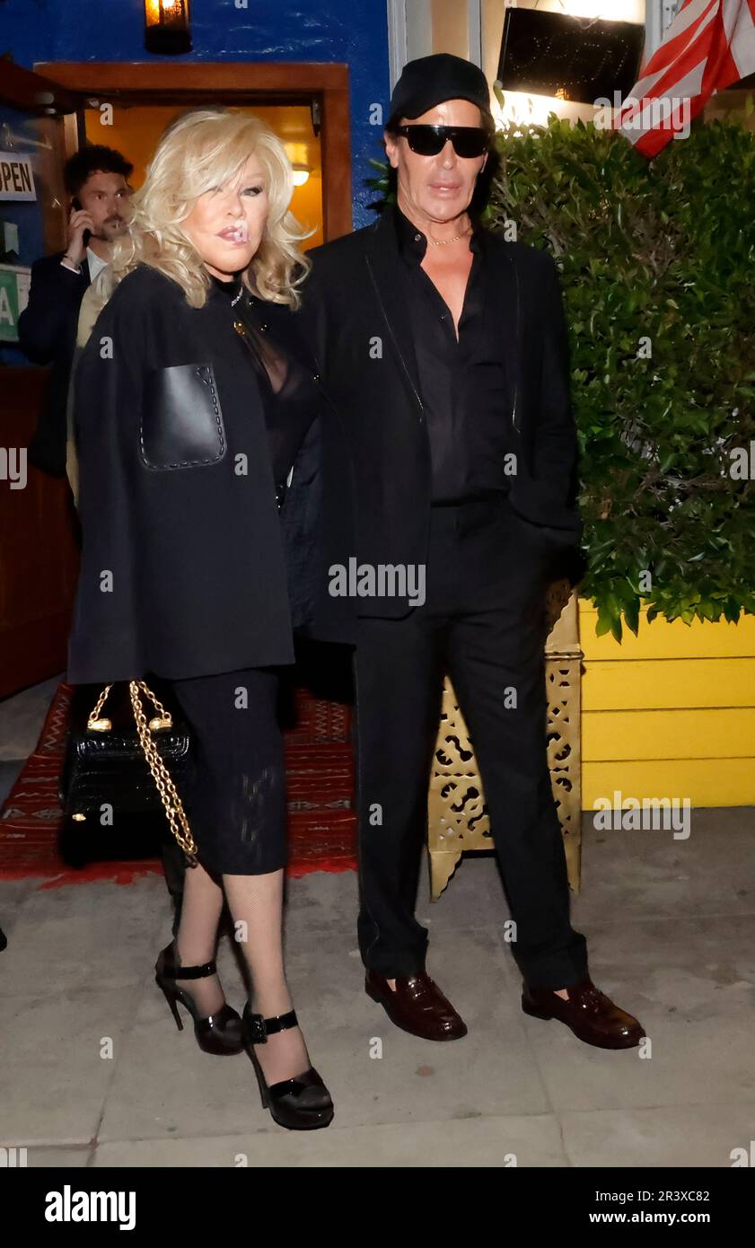 Los Angeles, Ca. 24th May, 2023. Jocelyn Wildenstein, Lloyd Klein at