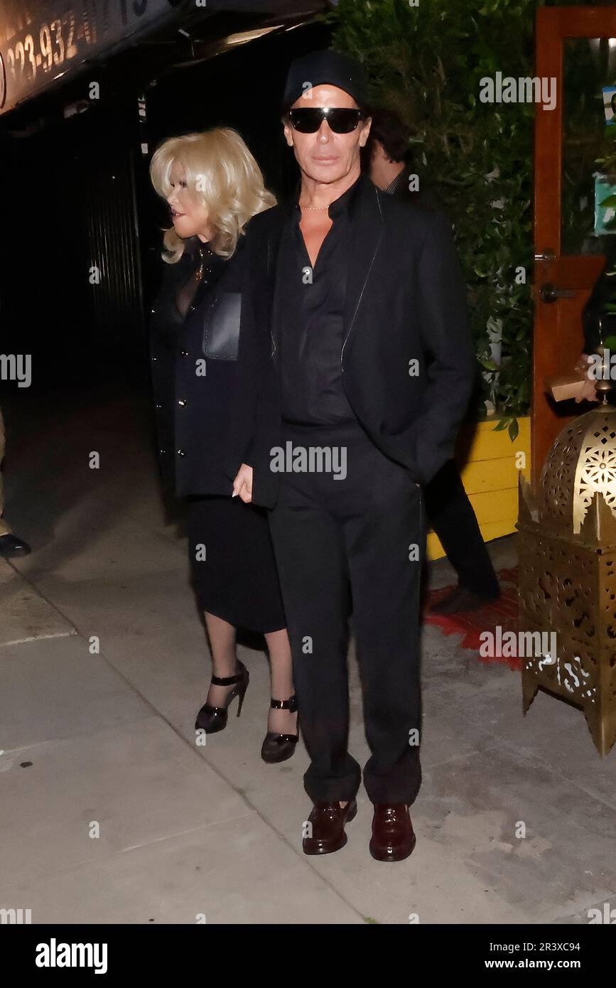 Los Angeles, Ca. 24th May, 2023. Jocelyn Wildenstein, Lloyd Klein at