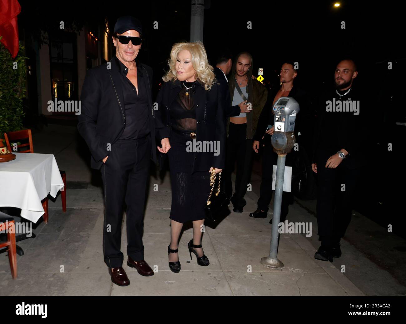 Los Angeles, Ca. 24th May, 2023. Jocelyn Wildenstein, Lloyd Klein at