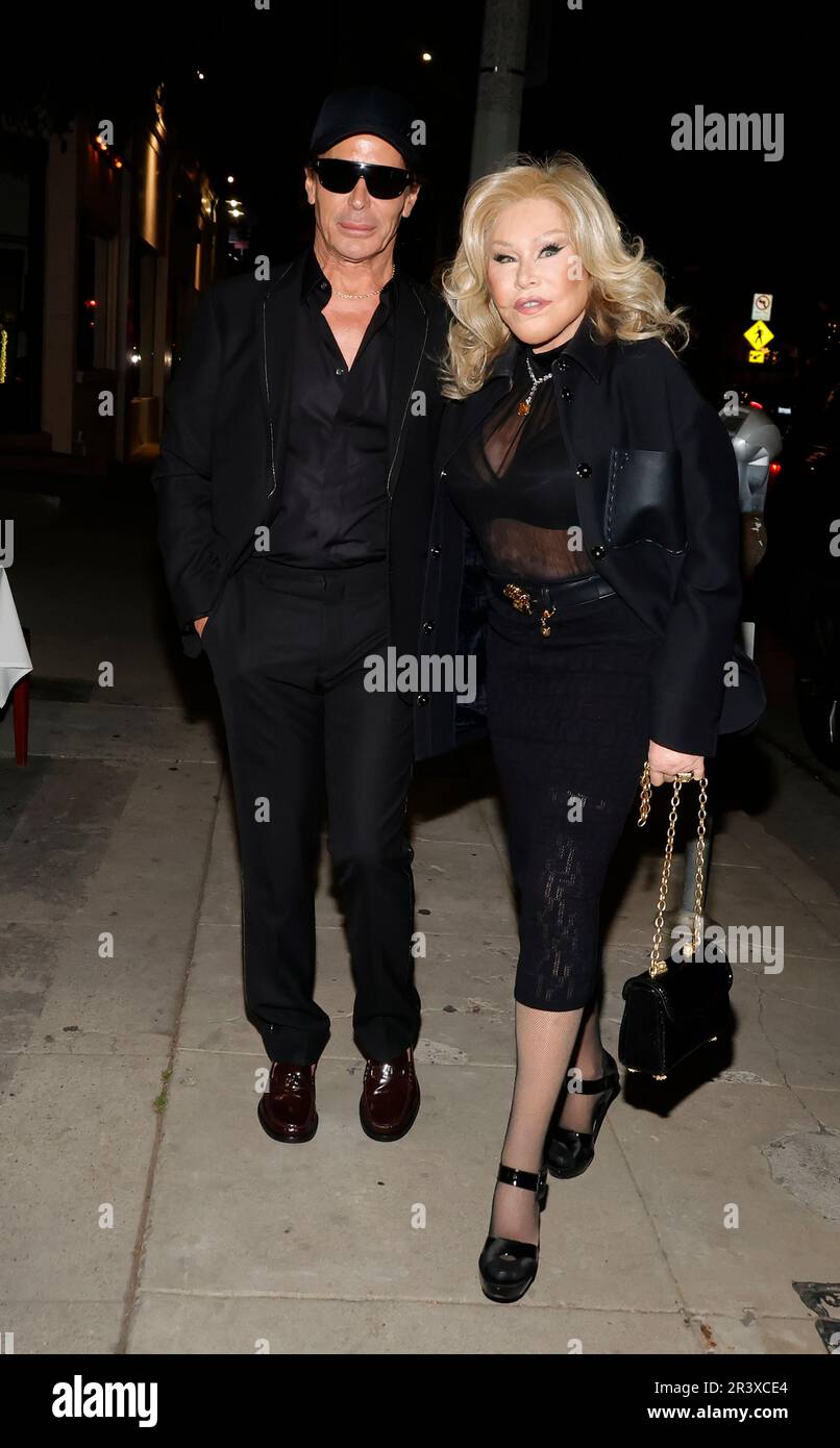 Los Angeles, Ca. 24th May, 2023. Jocelyn Wildenstein, Lloyd Klein at