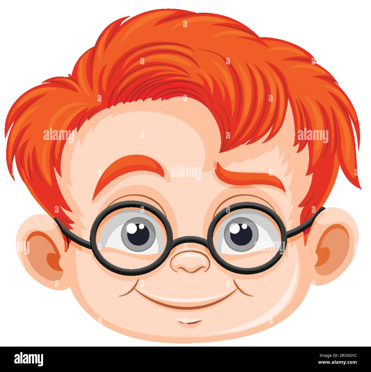 Red Hair Cartoon Characters Boy