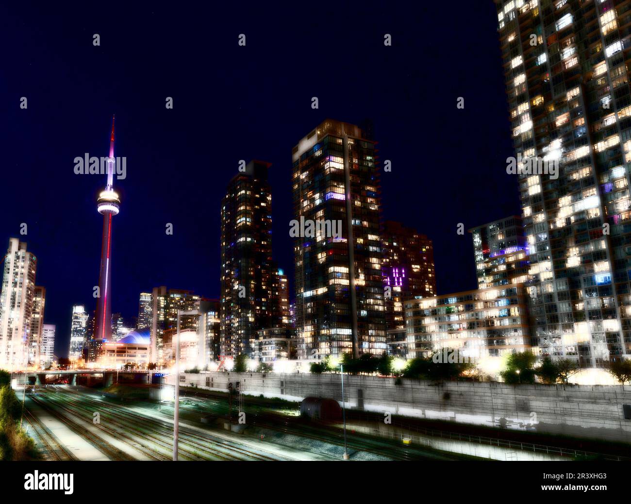 Toronto City Images Stock Photo