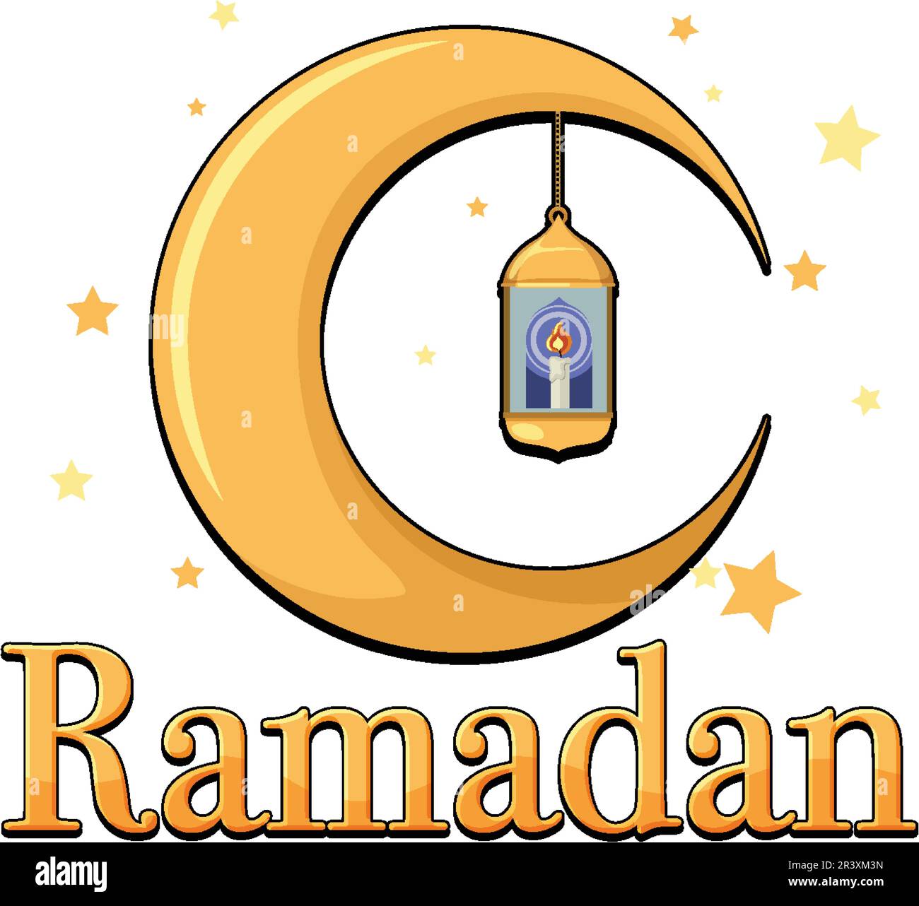 Ramadan Kareem Poster Design illustration Stock Vector Image & Art - Alamy