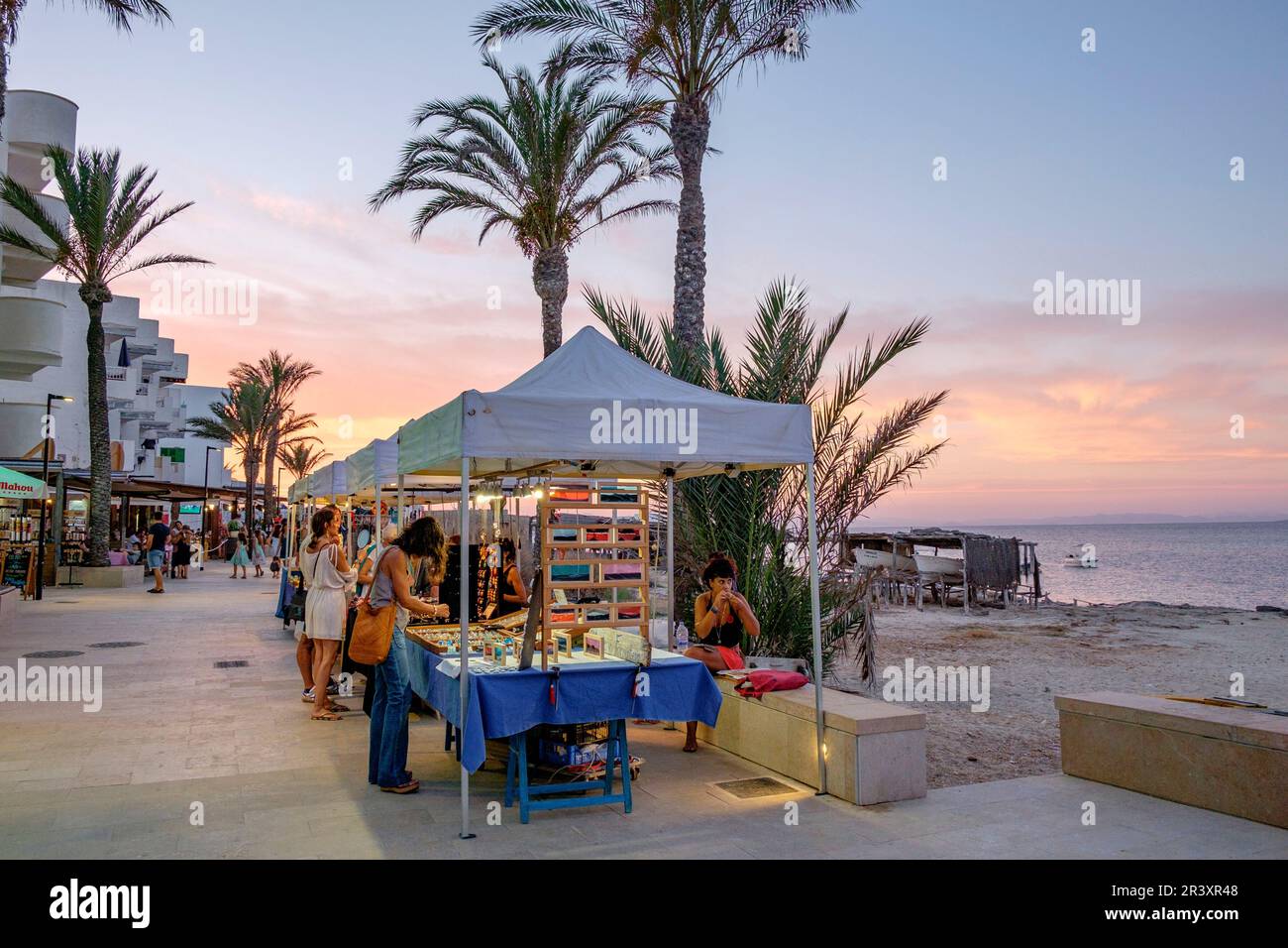 Formentera, balearic islands, Spain. Stock Photo