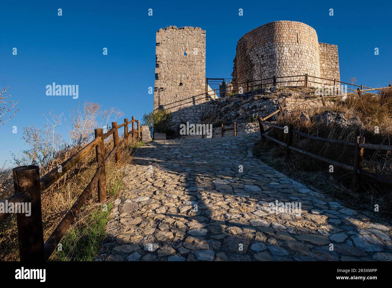 Castillo del Cid Stock Photo Alamy