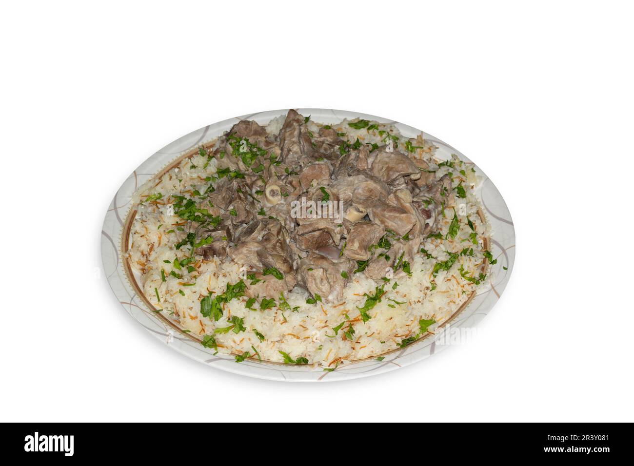 Mandi is a traditional dish from Yemen of meat, rice, and spices. It is