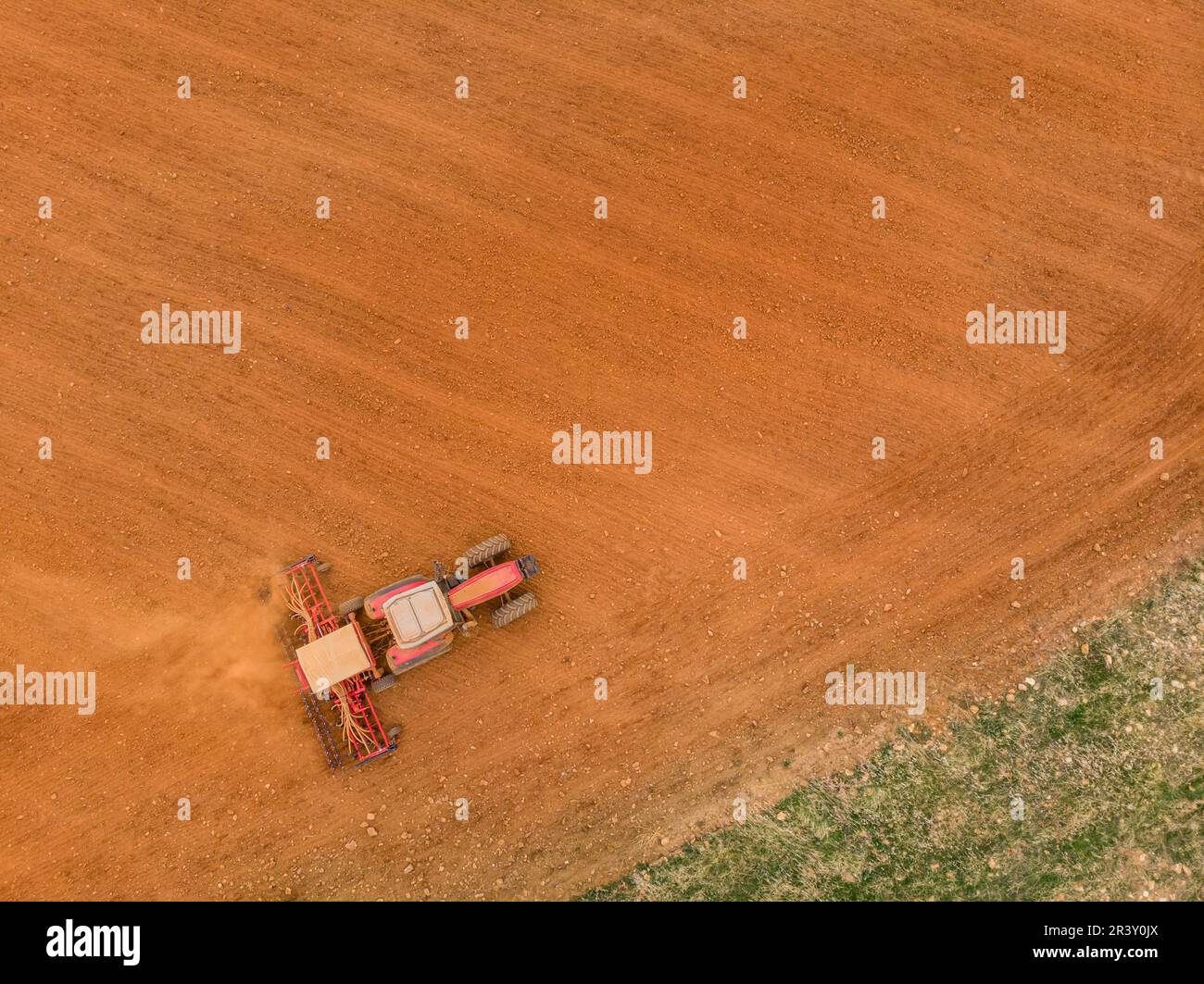 Plowed land with tractor hi-res stock photography and images - Alamy