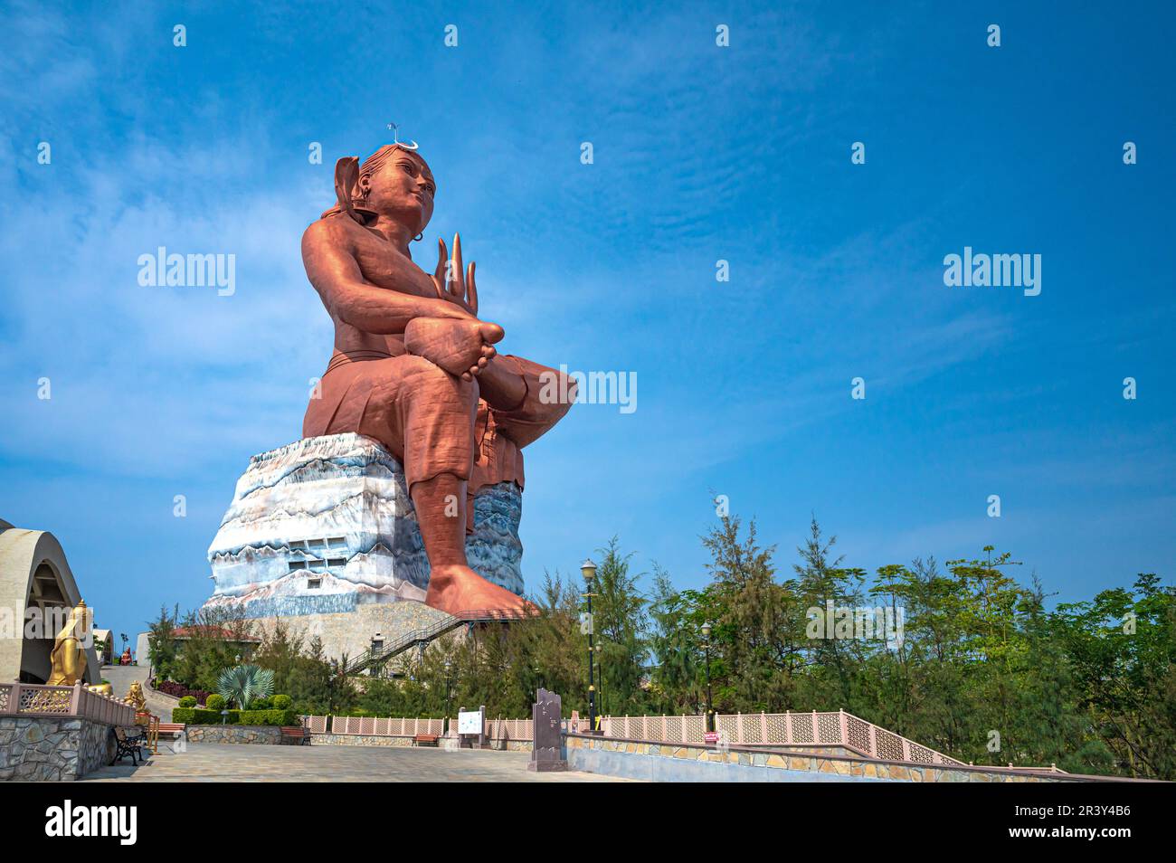 The Statue of Belief is a statue of the Hindu God Shiva constructed at