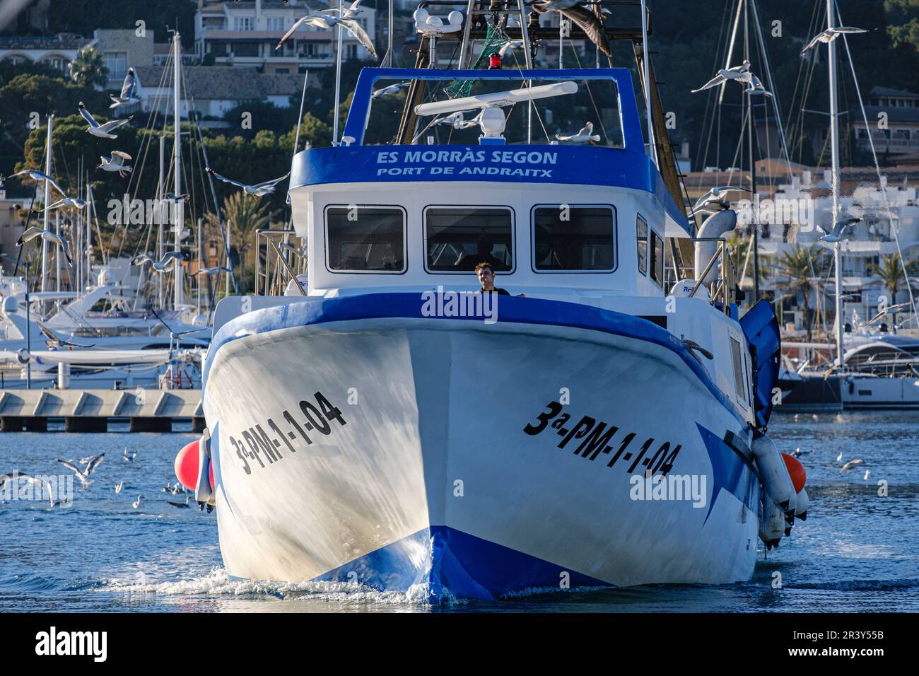Pesca de arrastre o pesca de bou Stock Photo - Alamy