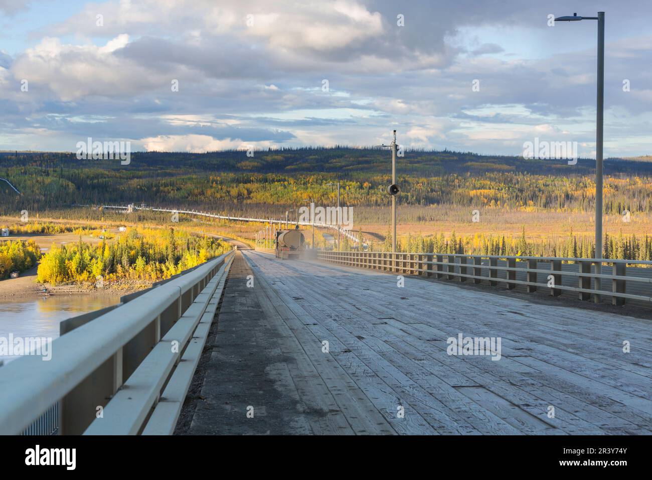 Road in Alaska Stock Photo - Alamy