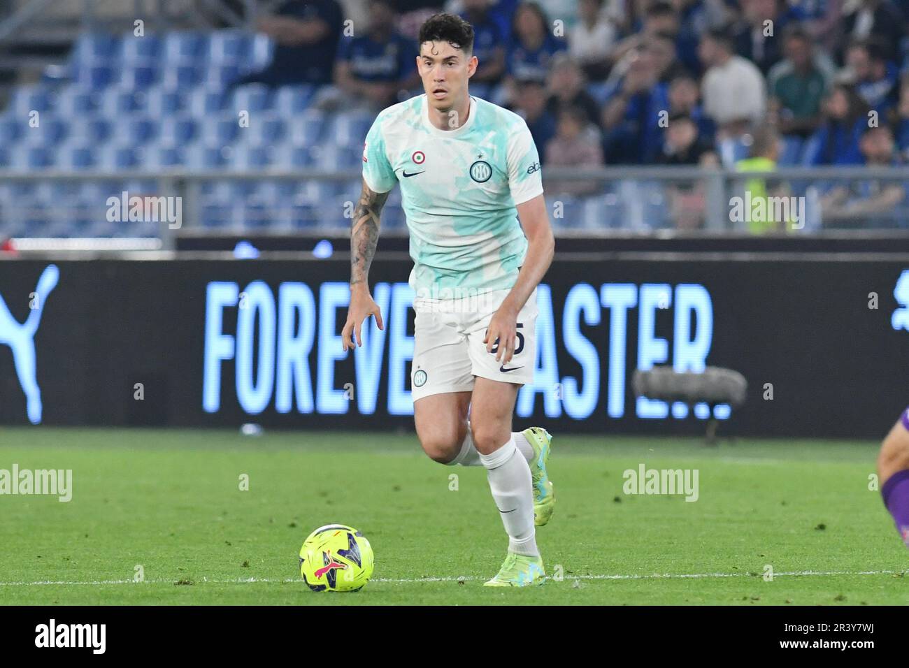 Rome, Lazio. 24th May, 2023. Alessandro Bastoni of Inter during Italian