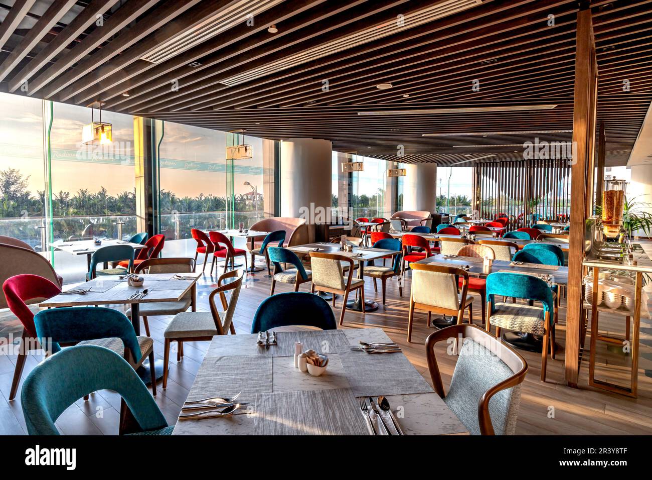 Radisson 5star hotel Da Nang, Vietnam May 16, 2023 See the interior space of 5star hotel