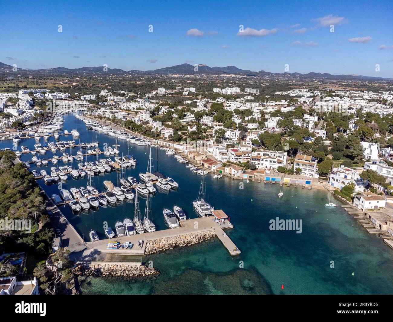 View from boat cala hi-res stock photography and images - Alamy