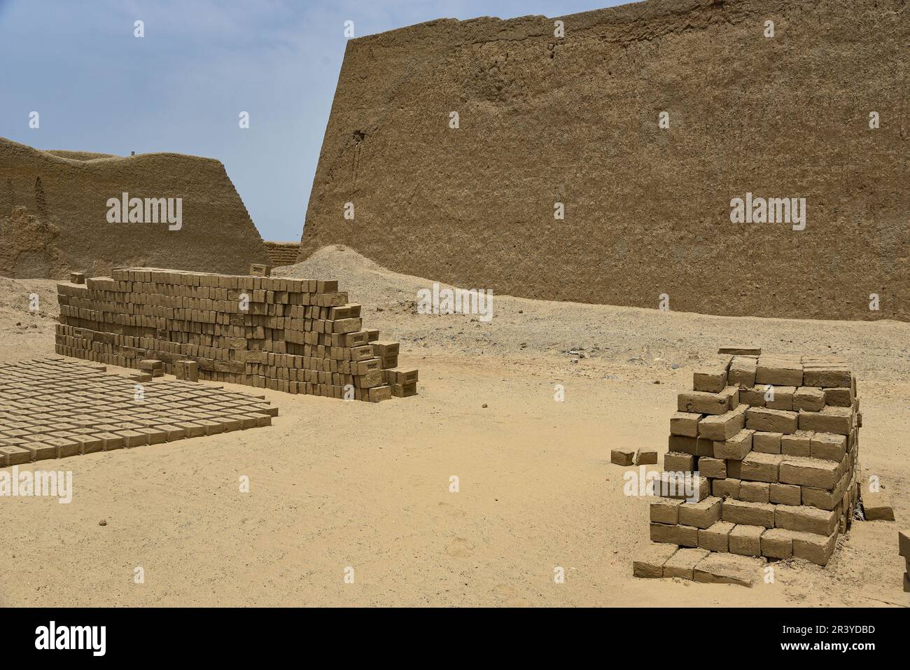 Nicolas Remene / Le Pictorium -  Chan Chan archaeological site in the province of Trujillo, Peru -  11/10/2018  -  Peru / La Libertad / Chan Chan - Hu Stock Photo