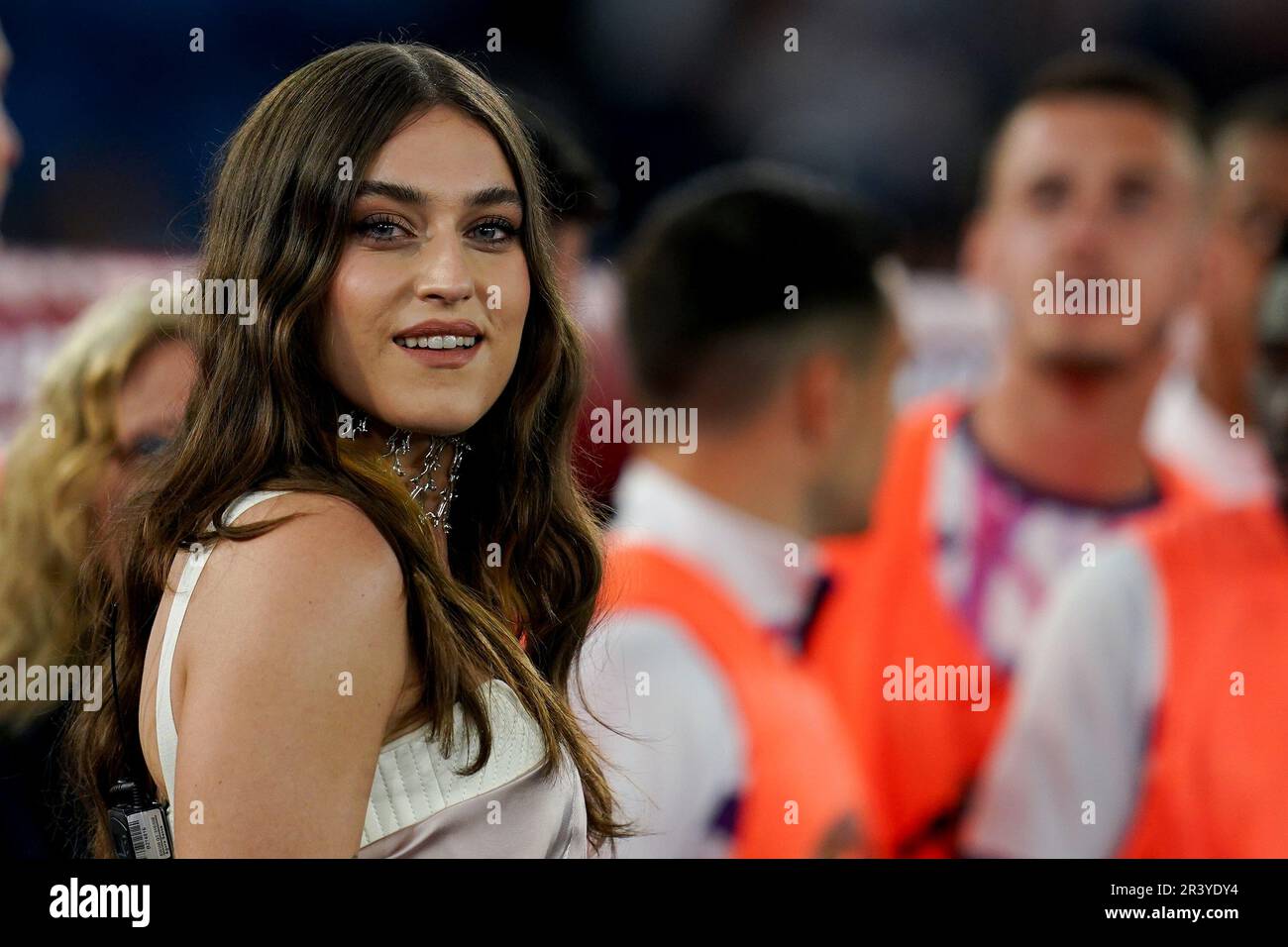 Rome, Italy. 24th May, 2023. Italian singer-songwriter Gaia, born Gaia