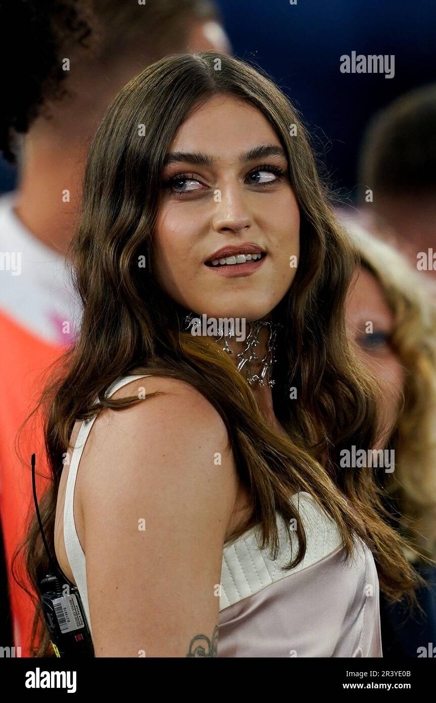 Rome, Italy. 24th May, 2023. Italian singer-songwriter Gaia, born Gaia