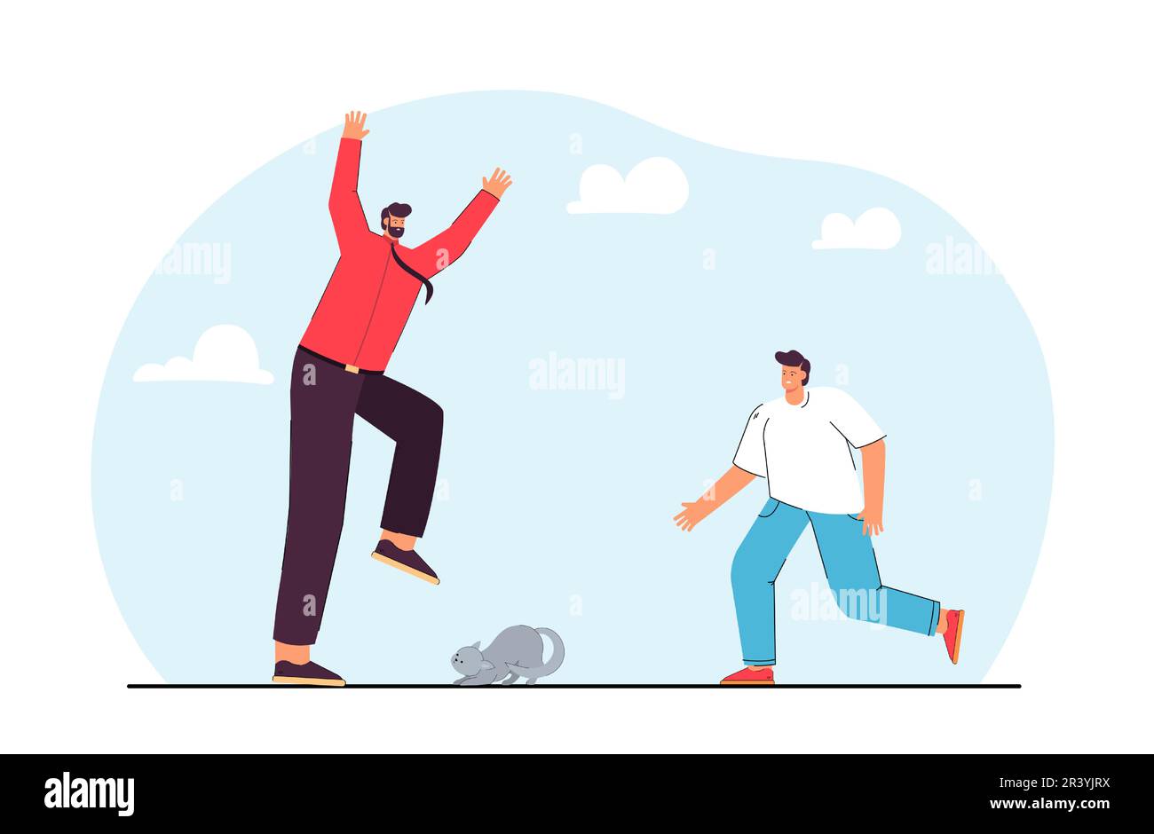 Stomped on by Stock Vector Images - Alamy