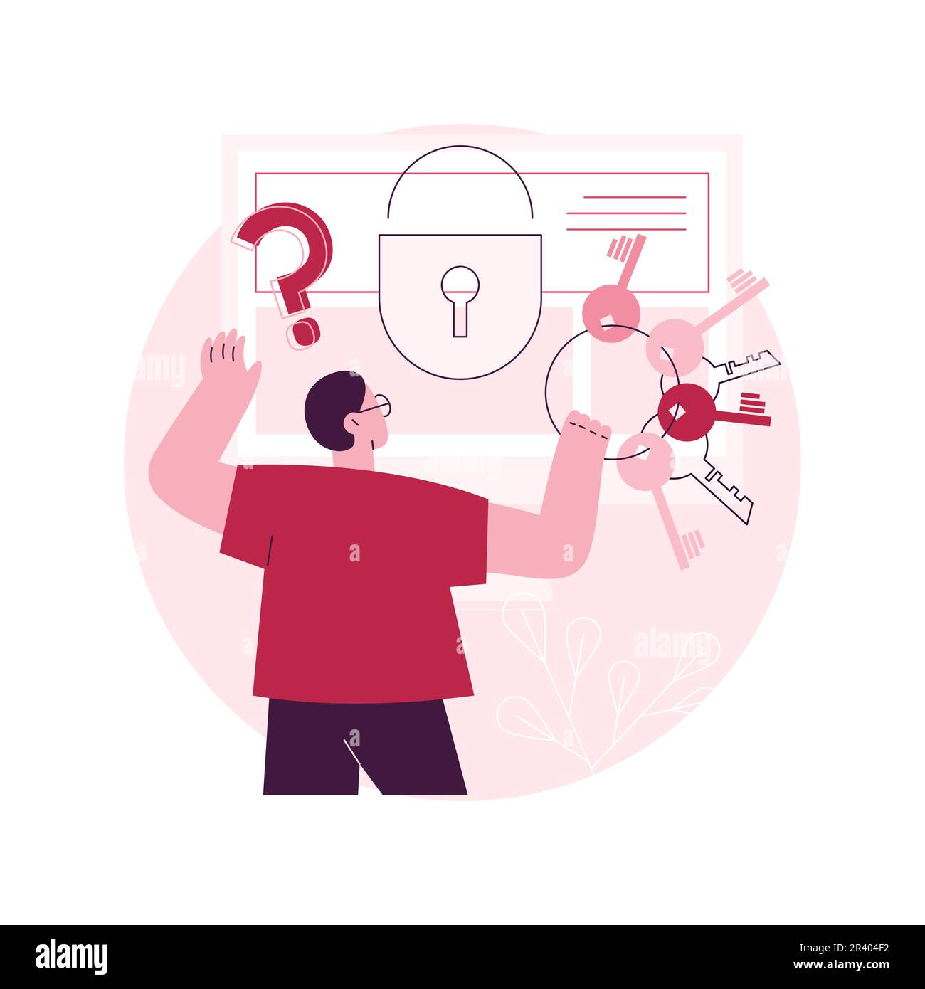 Decision making abstract concept vector illustration. Problem solving ...
