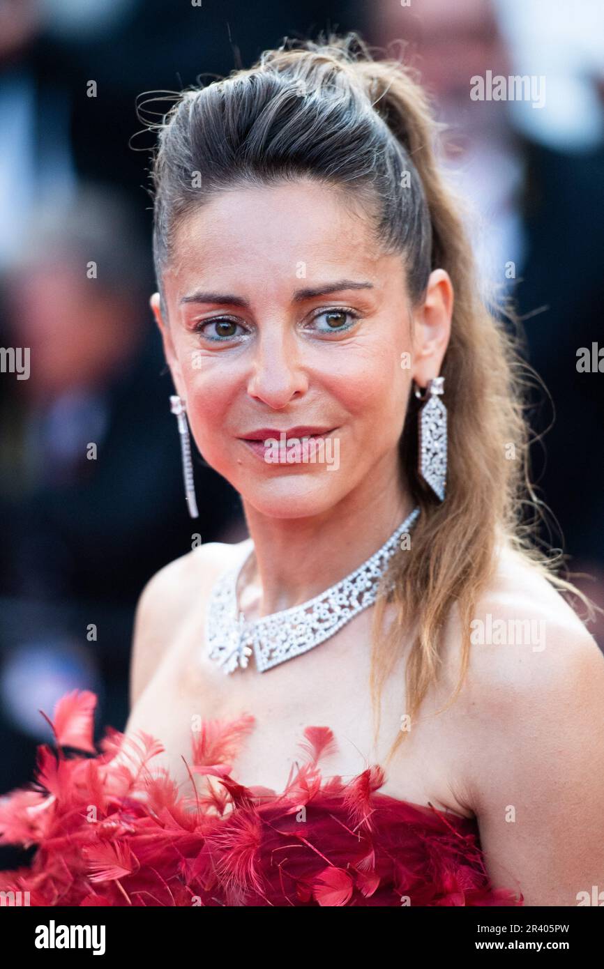 Cannes, France. 24th May, 2023. Audrey Dana attending the La Passion de