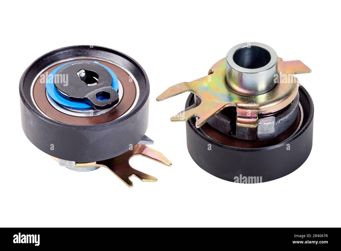 timing belt tensioner Stock Photo Alamy