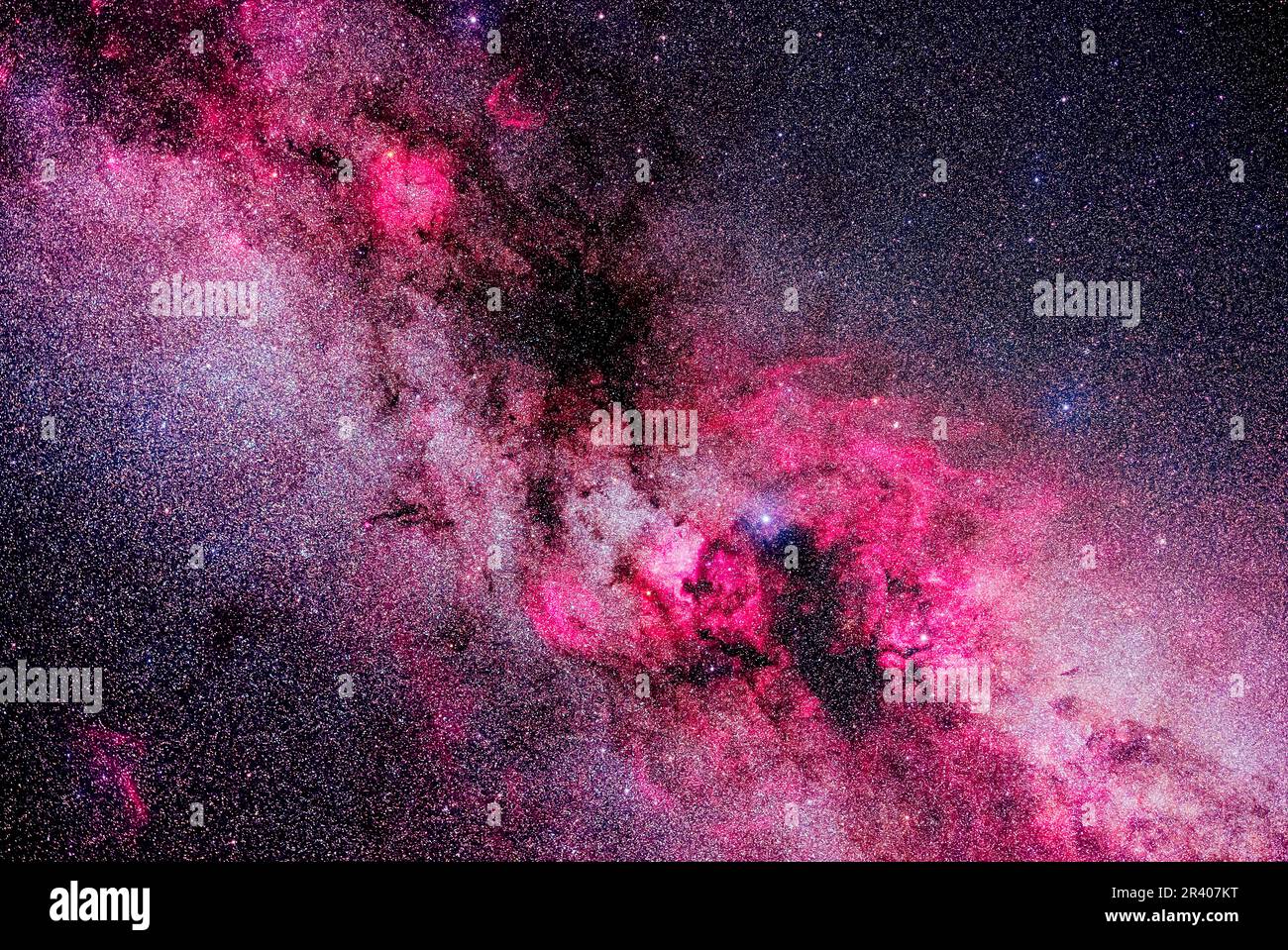 The rich complex of nebulosity in and around the constellations of ...
