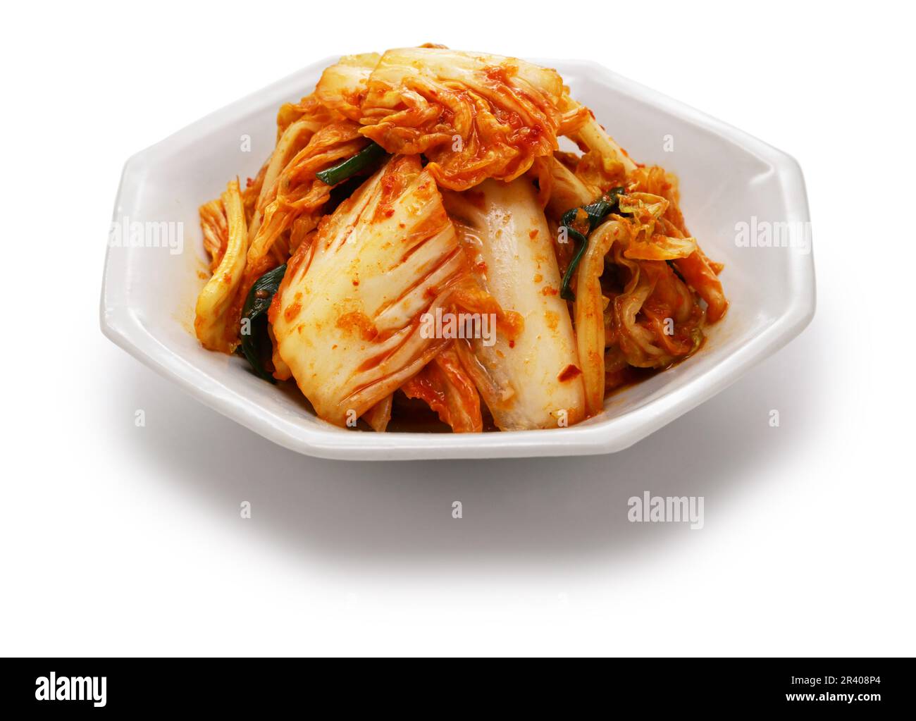 Baechu Kocchori (instant napa cabbage kimchi ), Korean food Stock Photo