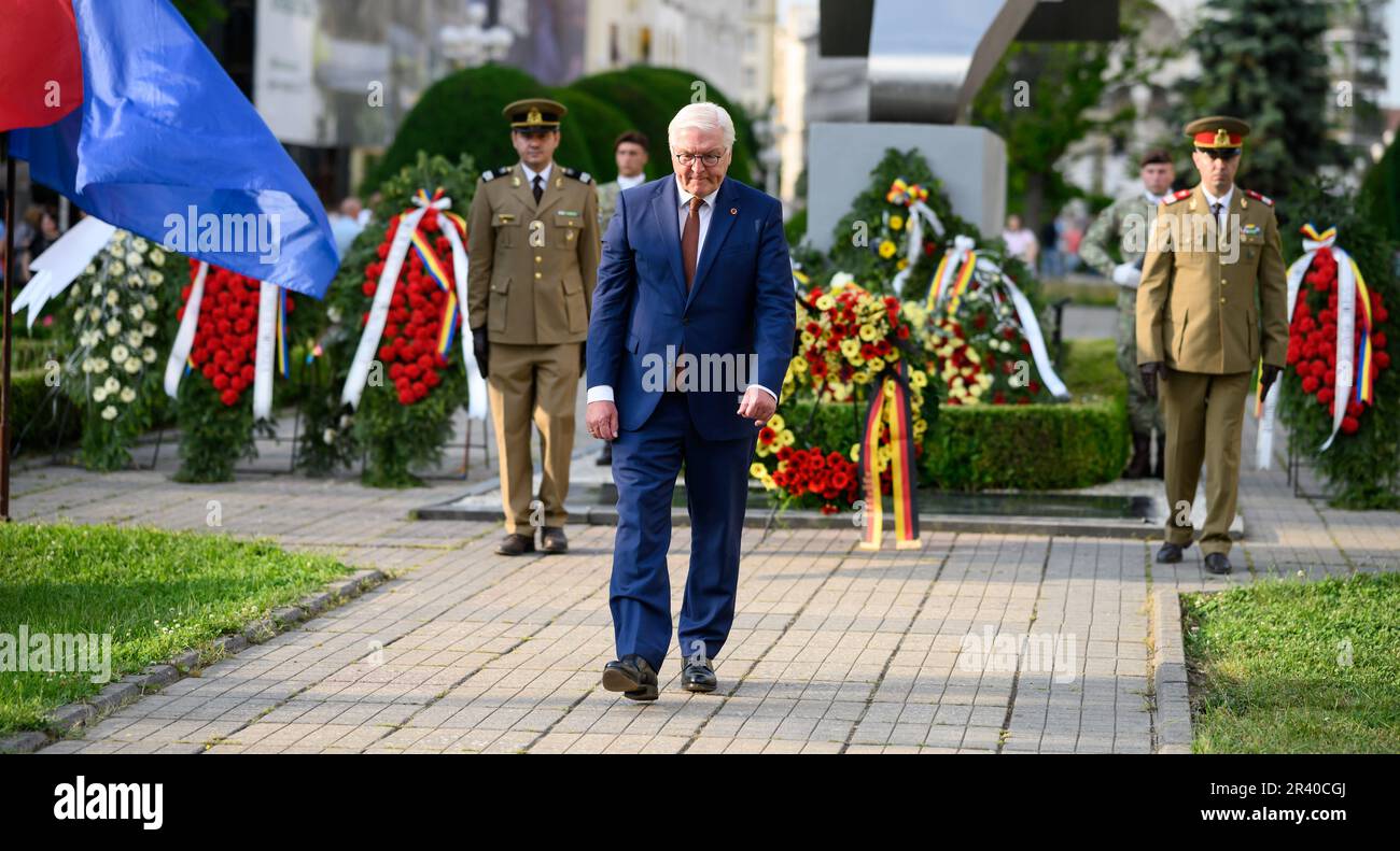 25 May 2023, Romania, Temeswar (timi·oara): German President Frank ...